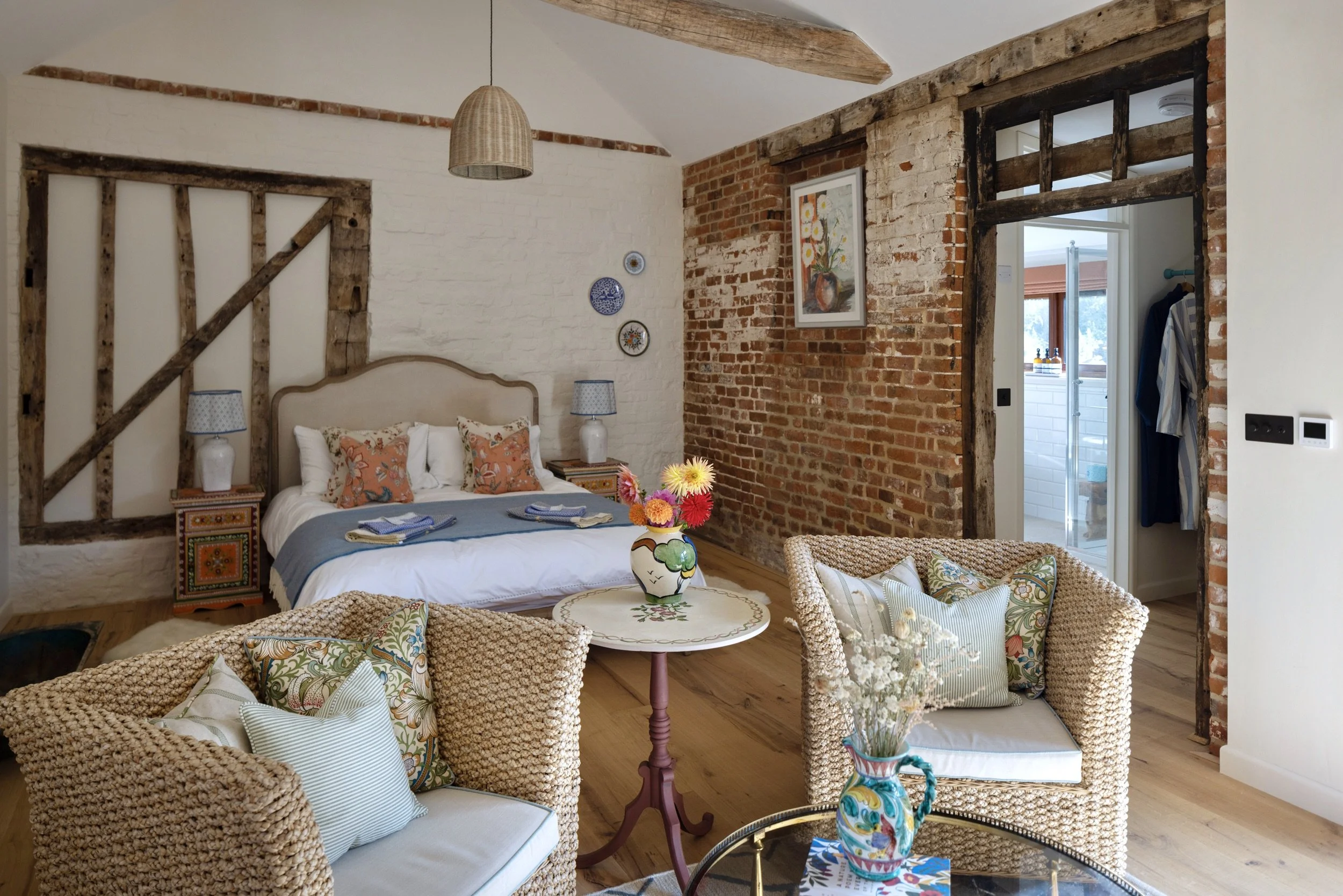 Hind, a luxury B&B suite at Husk, Thorington in Suffolk
