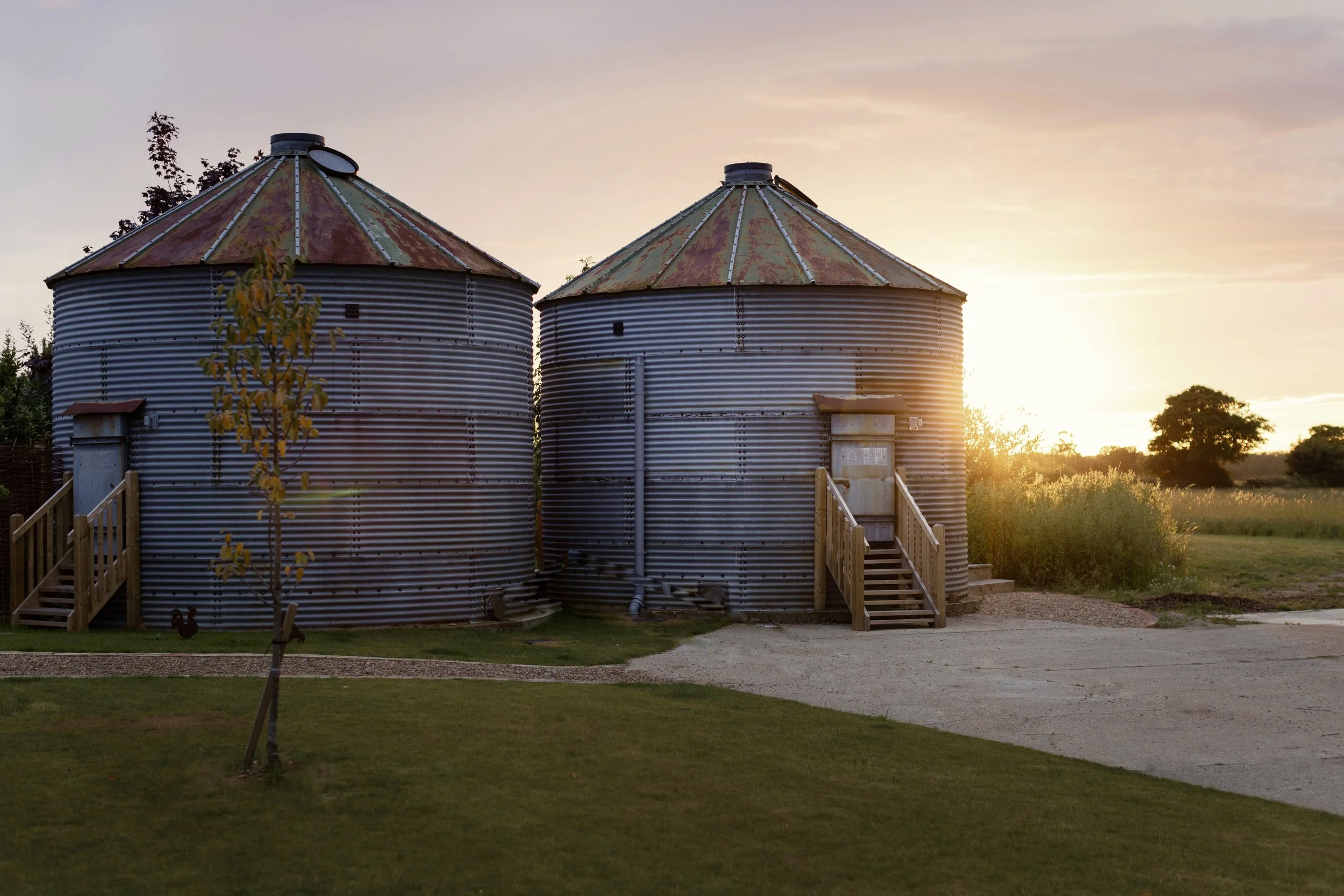 Einkorn and Emmer_sunset_converted grain silos.jpeg