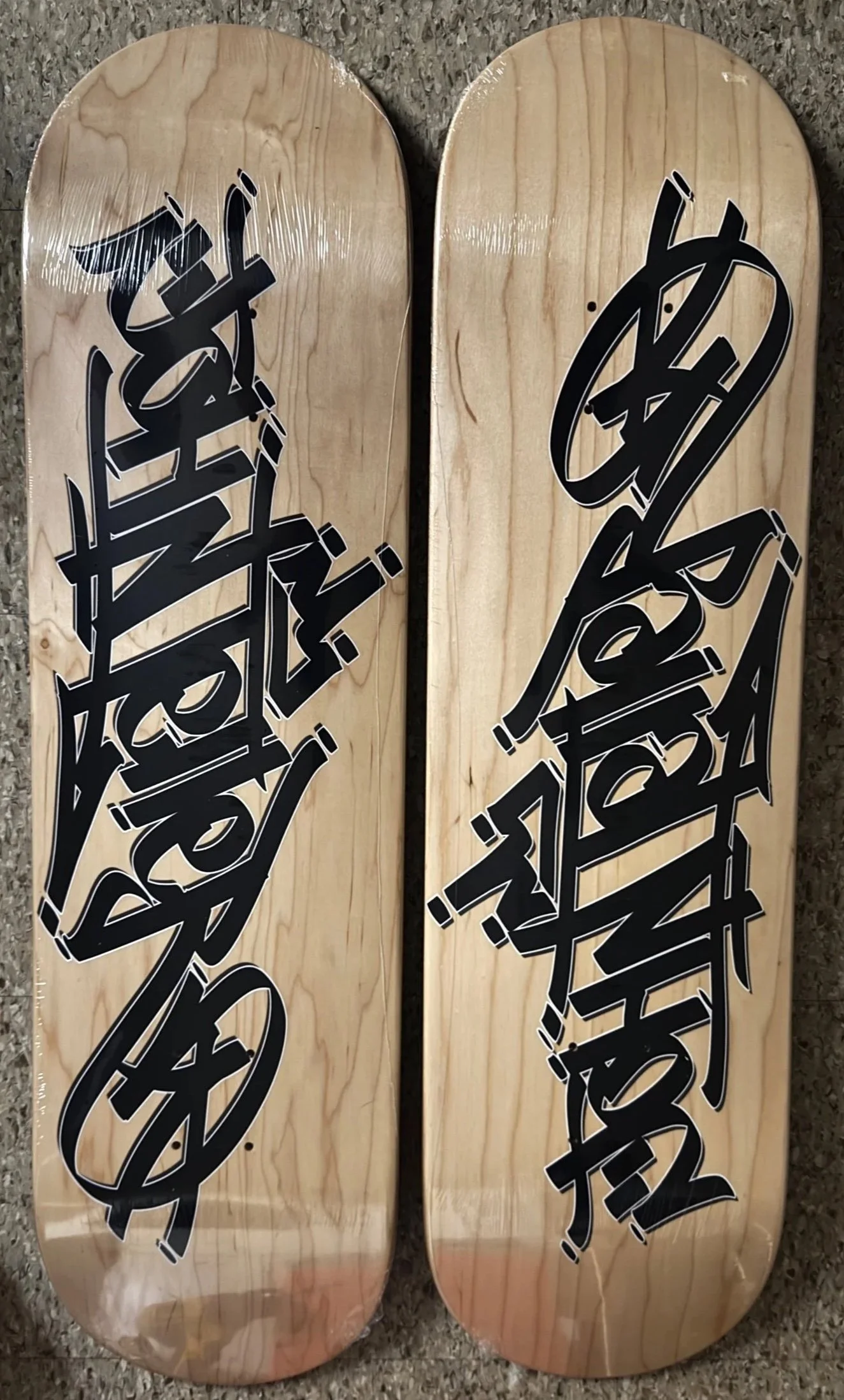 John Teller Handstyle Skateboard Deck