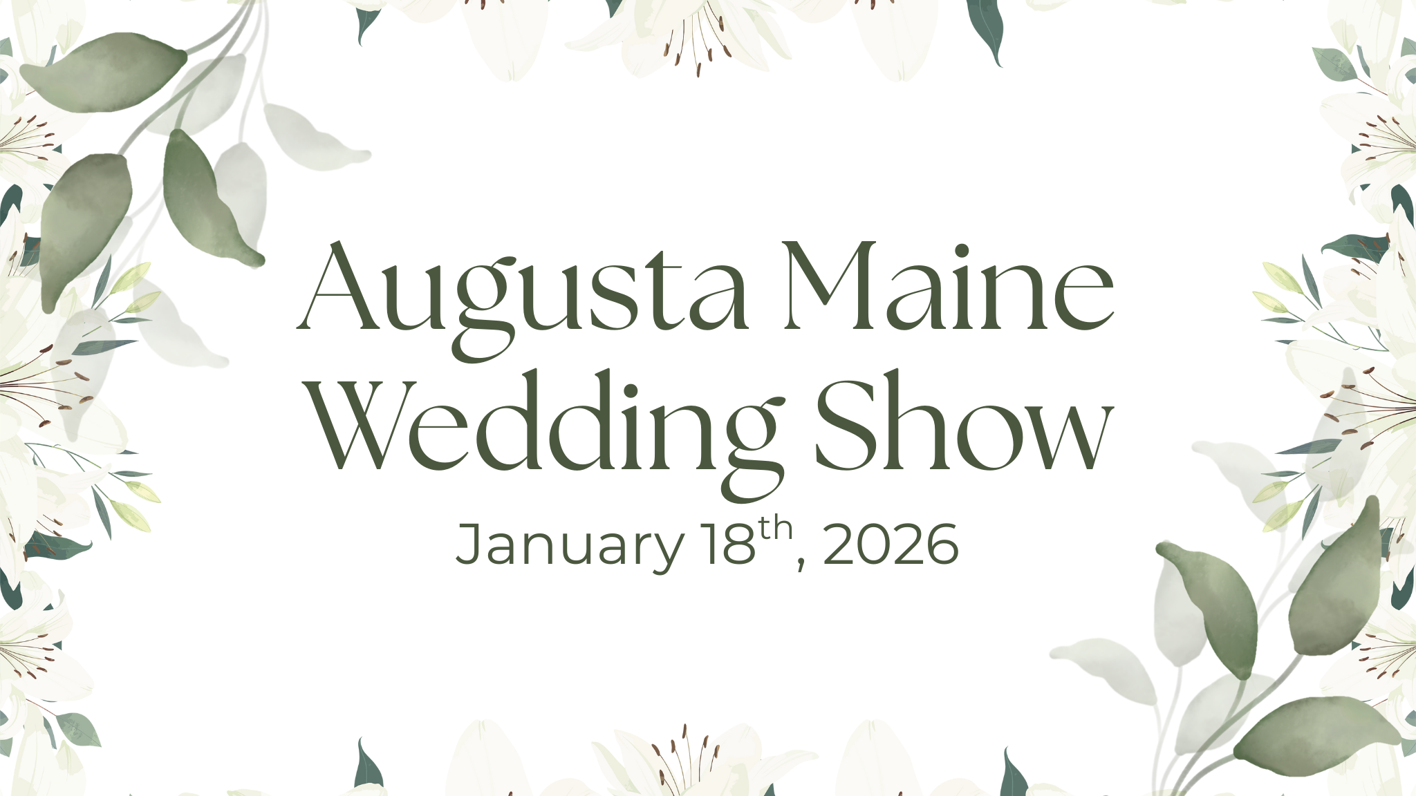 Augusta Maine Wedding Show