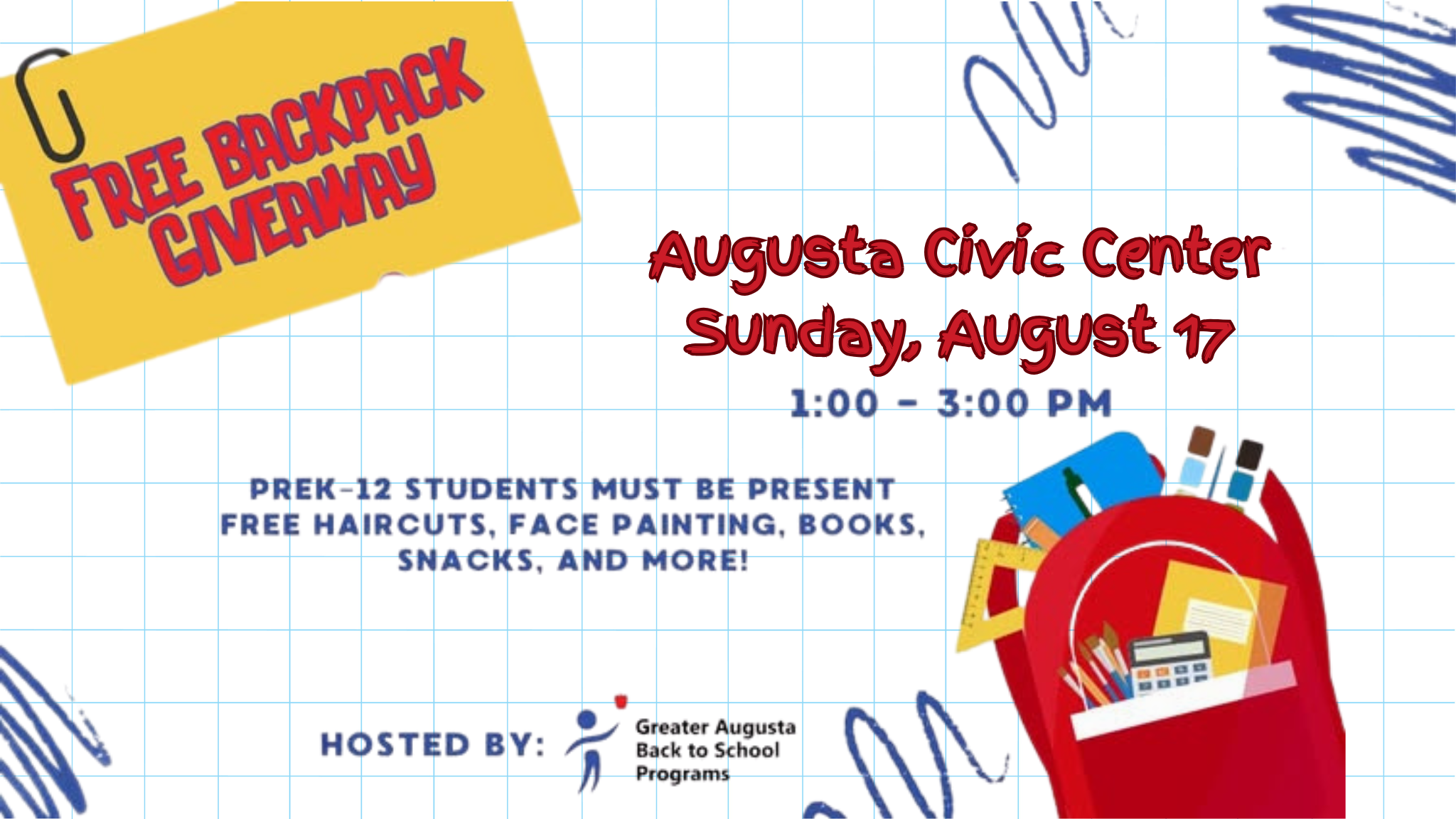 Annual Greater Augusta Back to School