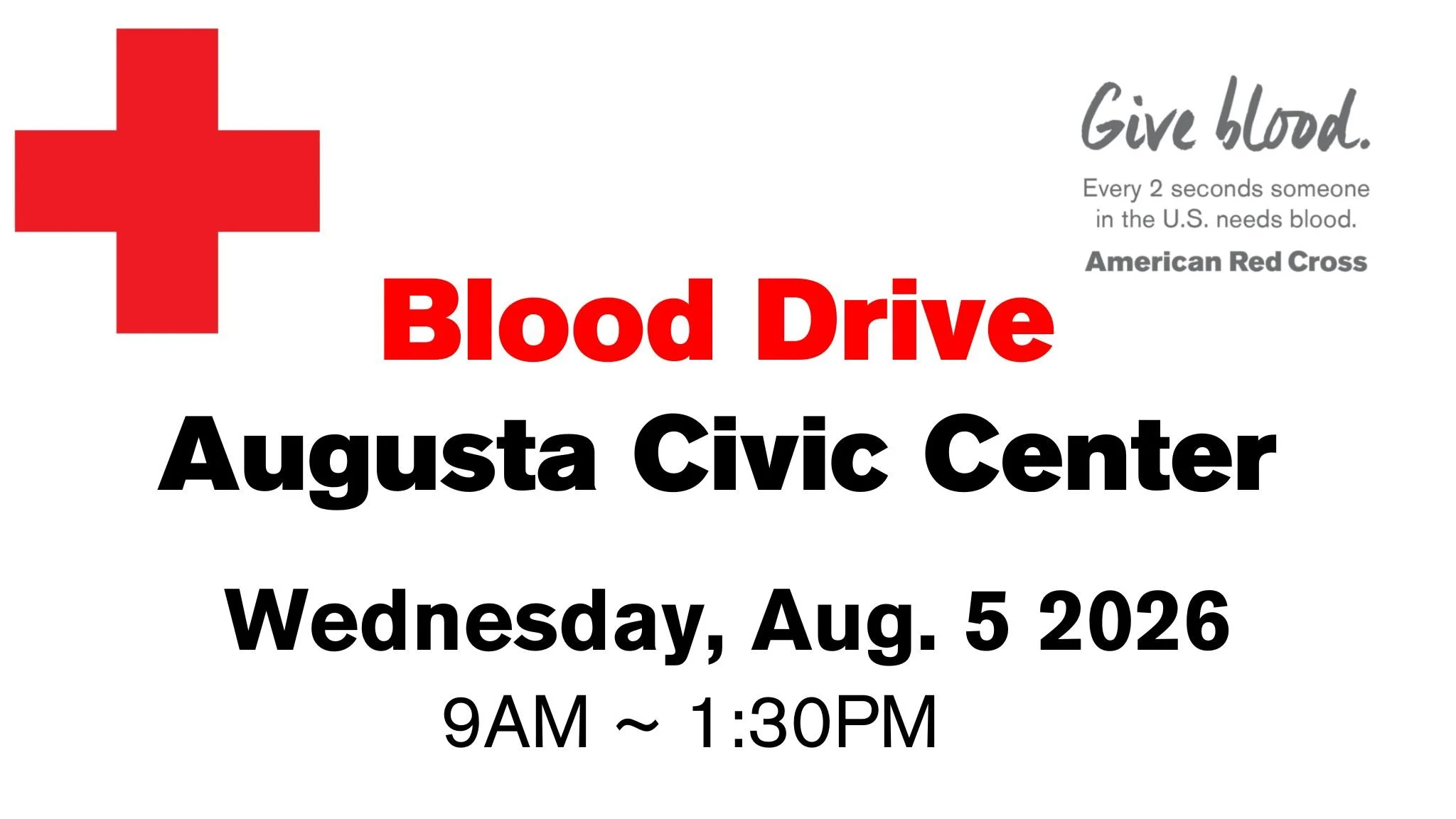 American Red Cross - Blood Drive