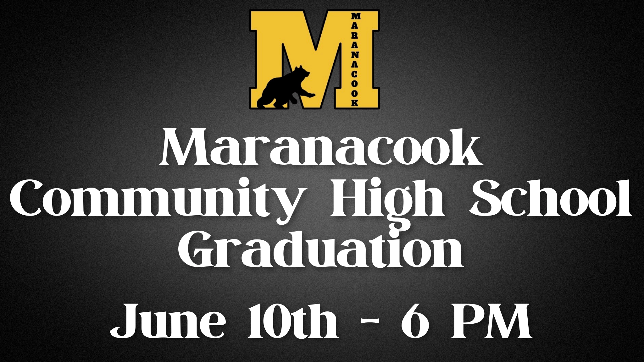 Maranacook Community High School Graduation