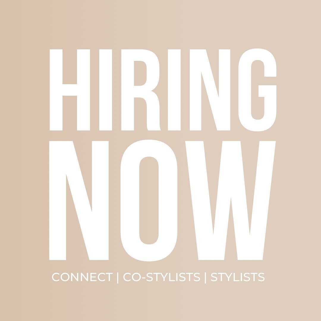 Don&rsquo;t miss out! We want YOU! Your passion, your dedication to your art, we want you at The Glam House🚀

We are currently hiring for our connect team, co-stylists, and stylists at both of our salon locations. Please send your resume to careers@
