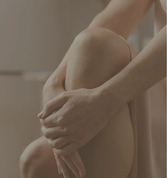 Above knees