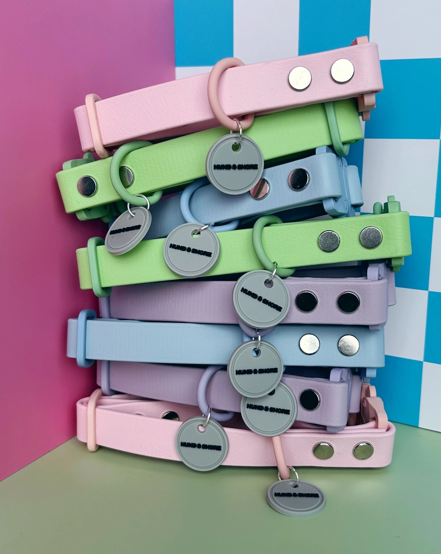 Head to the candy shop for some serious pink, blue, purple, and green.