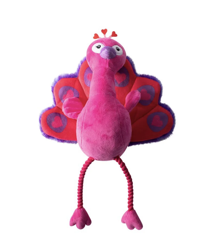 QUEEN OF HEARTS PLUSH DOG TOY