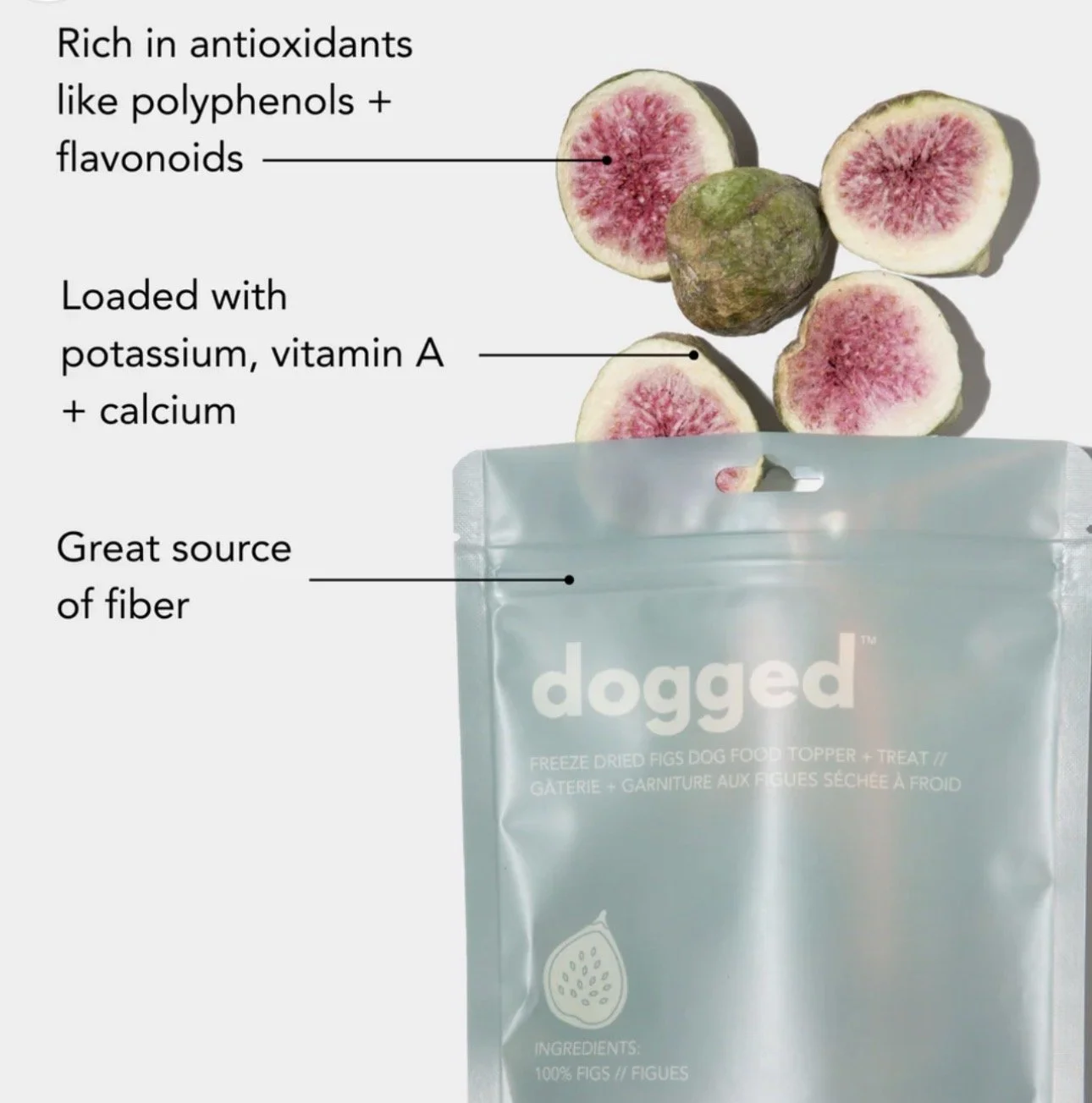 Freeze Dried Fig Dog Treats