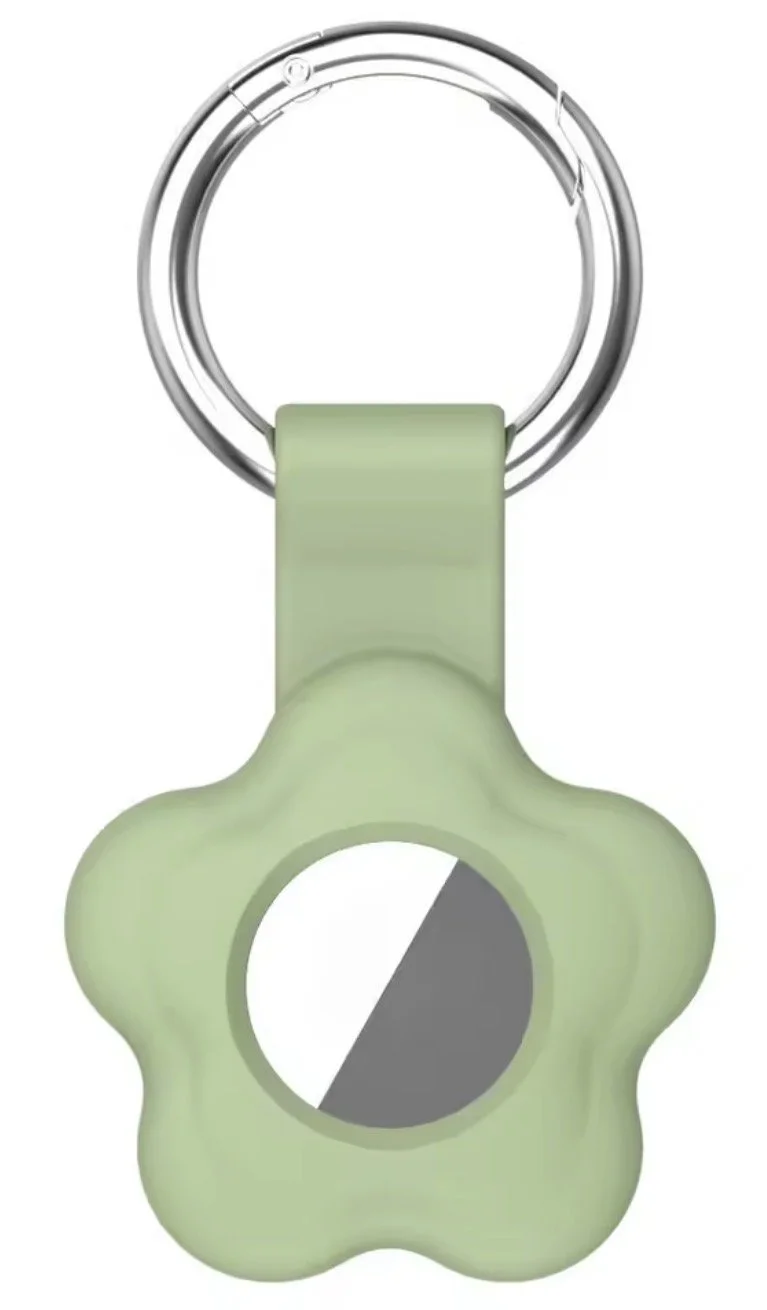 airtag holder for dog collar in green