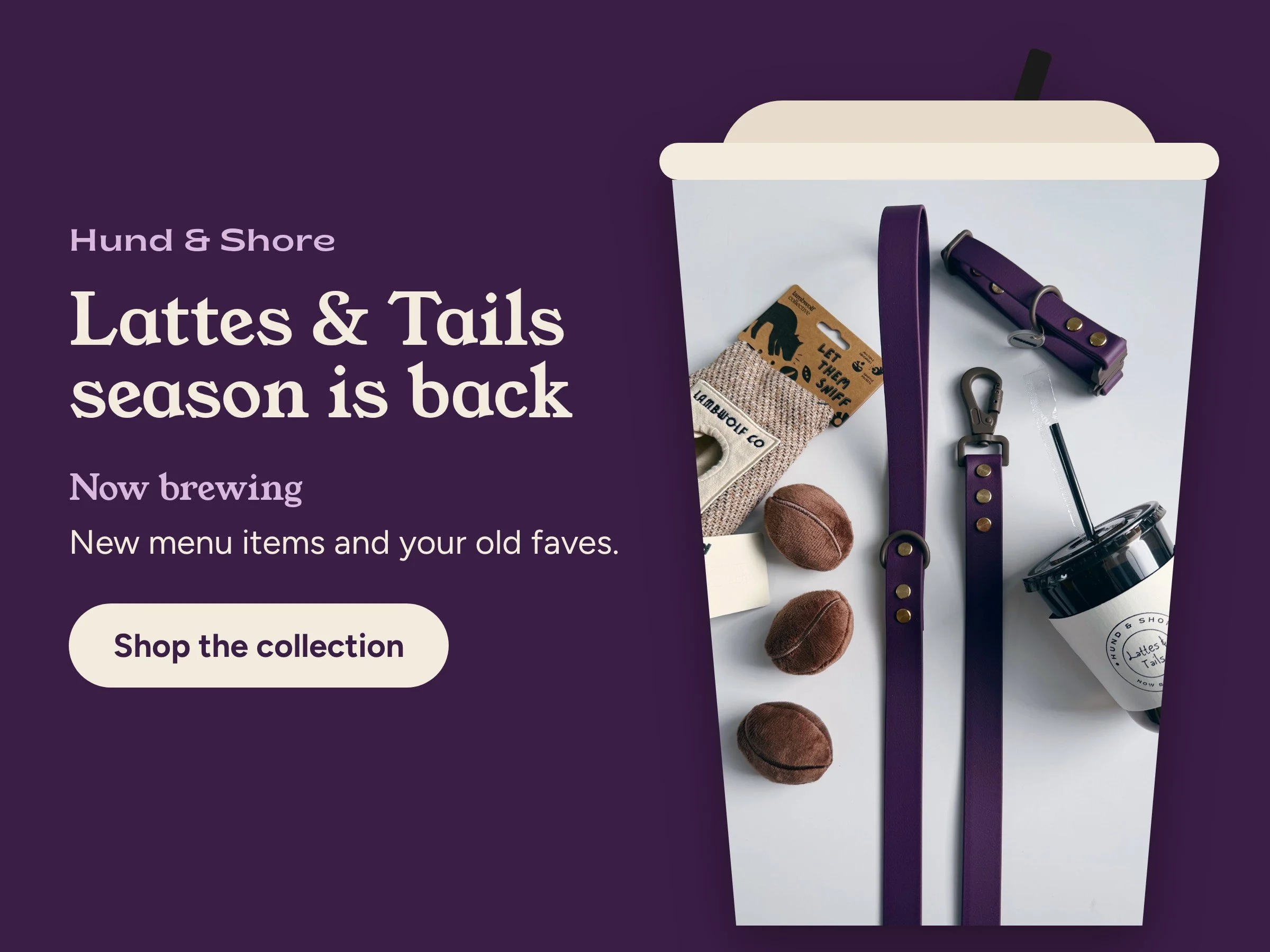 Lattes & Tails Fall Collection