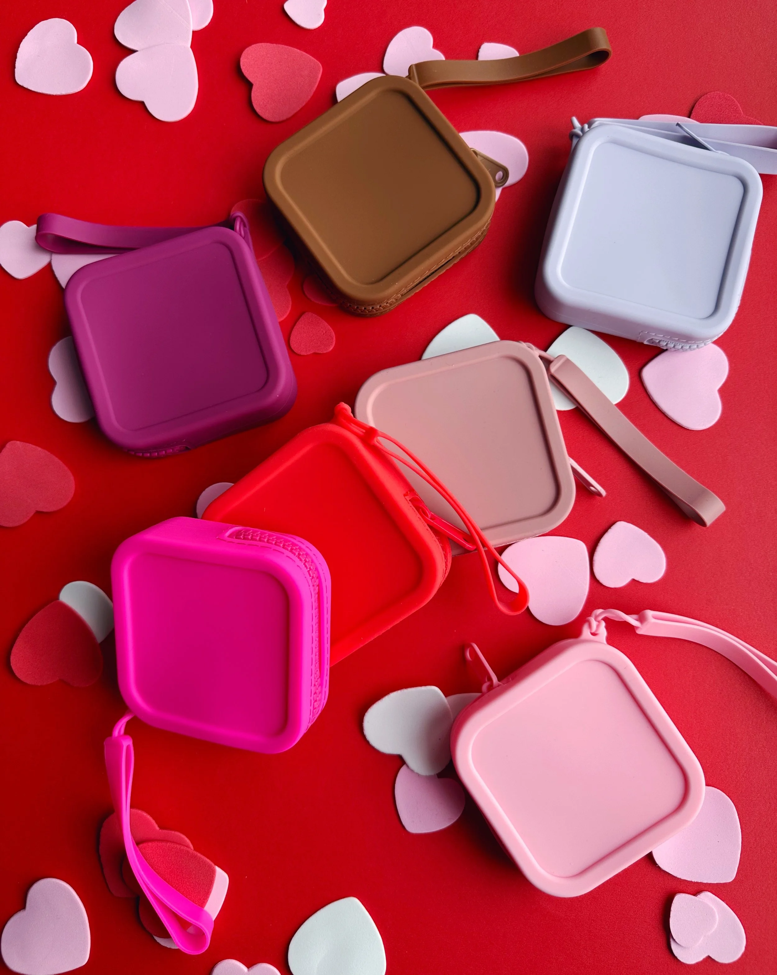 SQUARE TAG ALONG POUCH - DOG LEASH ACCESSORY - SWEET PAWS COLLECTION