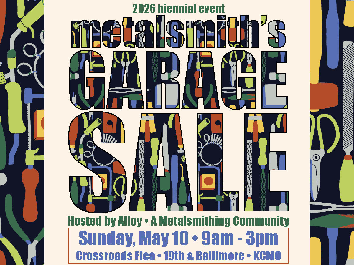 2026 Biennial Metalsmith’s Garage Sale
