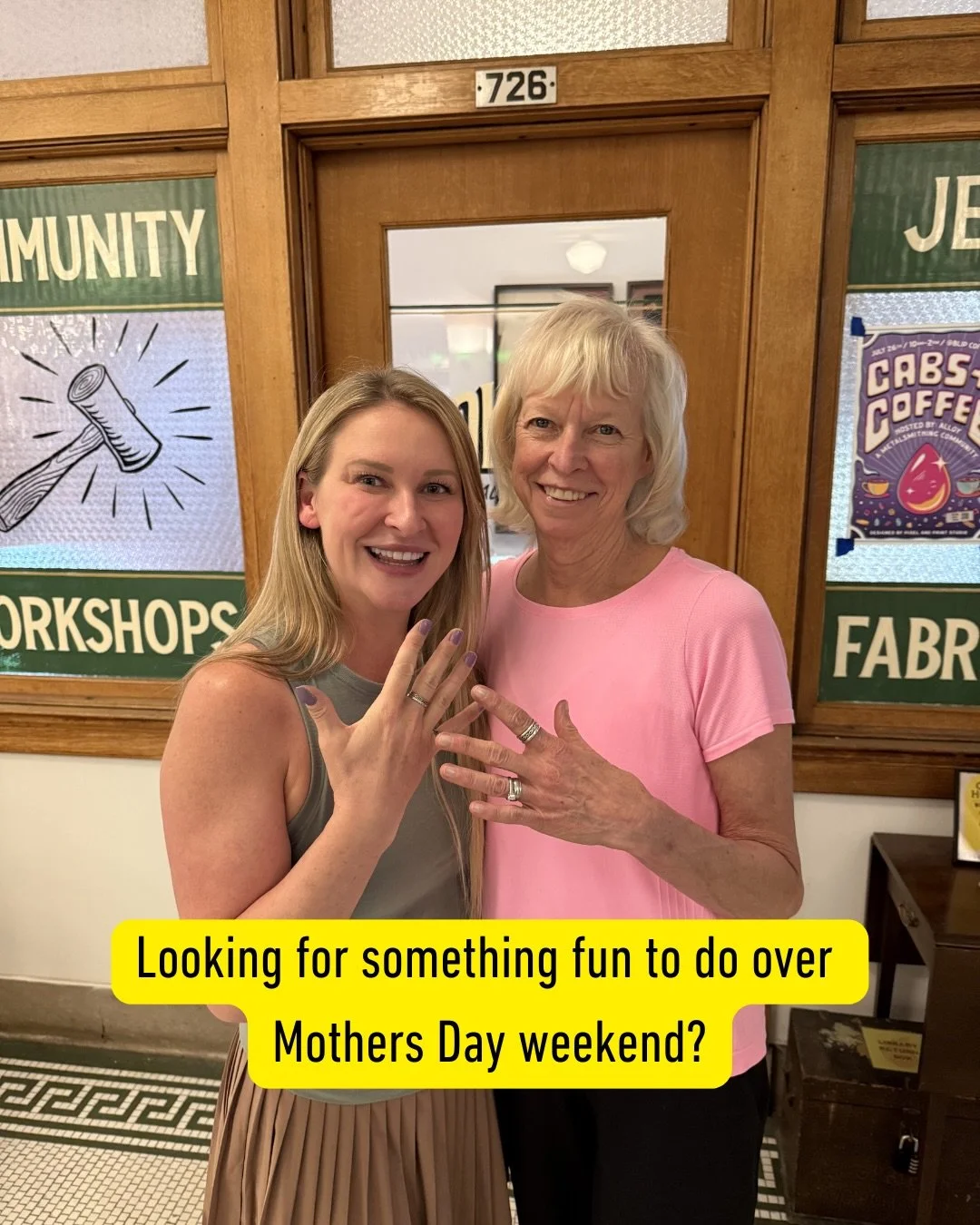 POV: You are about to secure the spot of favorite child 😎😎

Our private workshops are a great way to spend time with Mom this Mother&rsquo;s Day! Click the link in our bio to learn more or send us a message for help booking. Mom not into the DIY sc