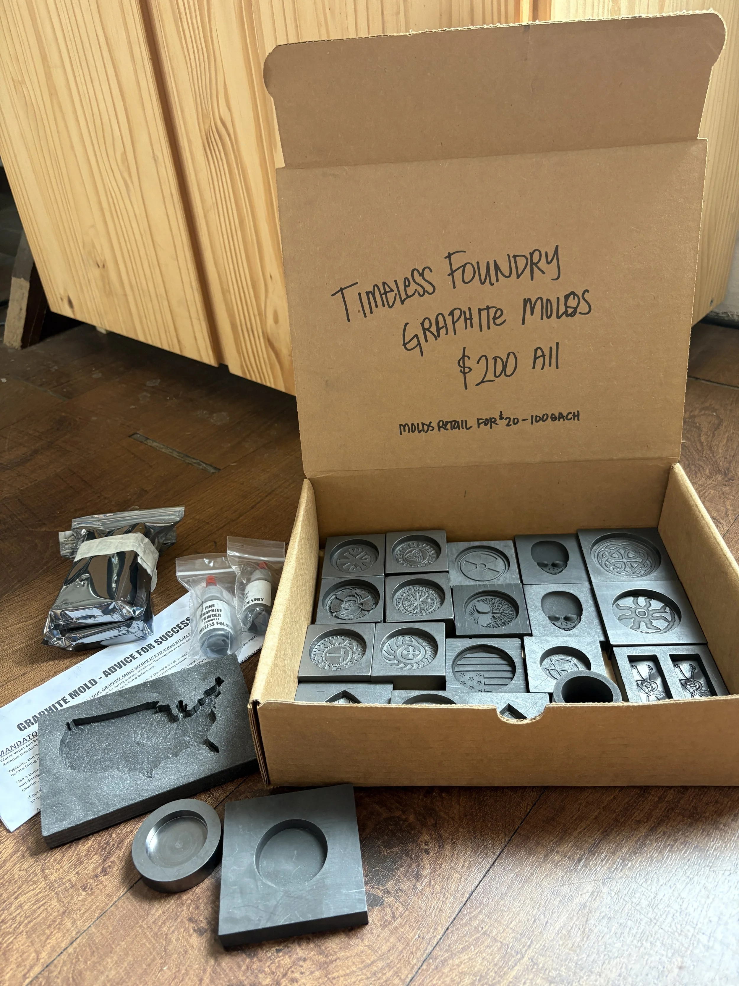 Scott Randal_Graphite Coin Molds.JPG