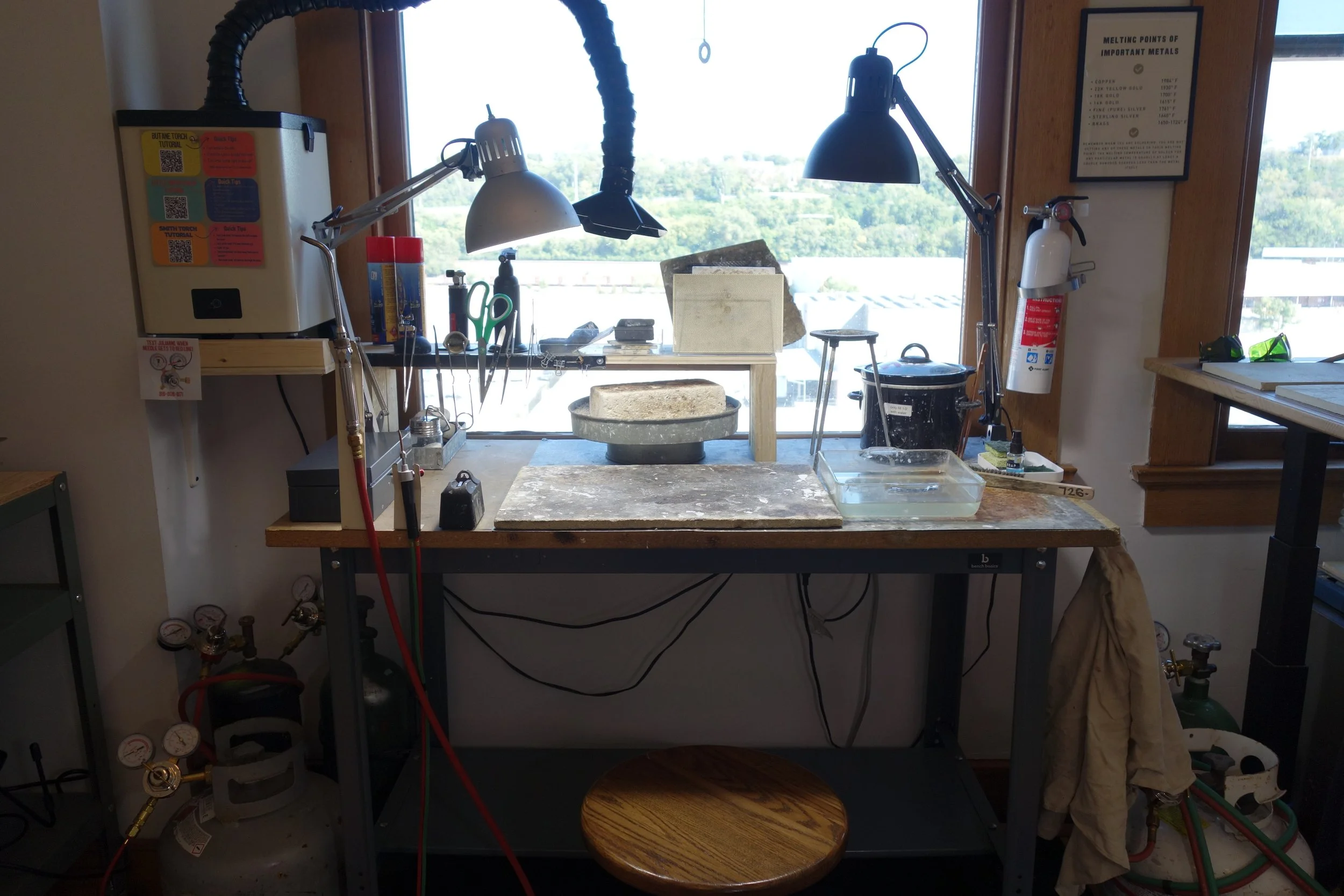 Shared Studio Soldering Station