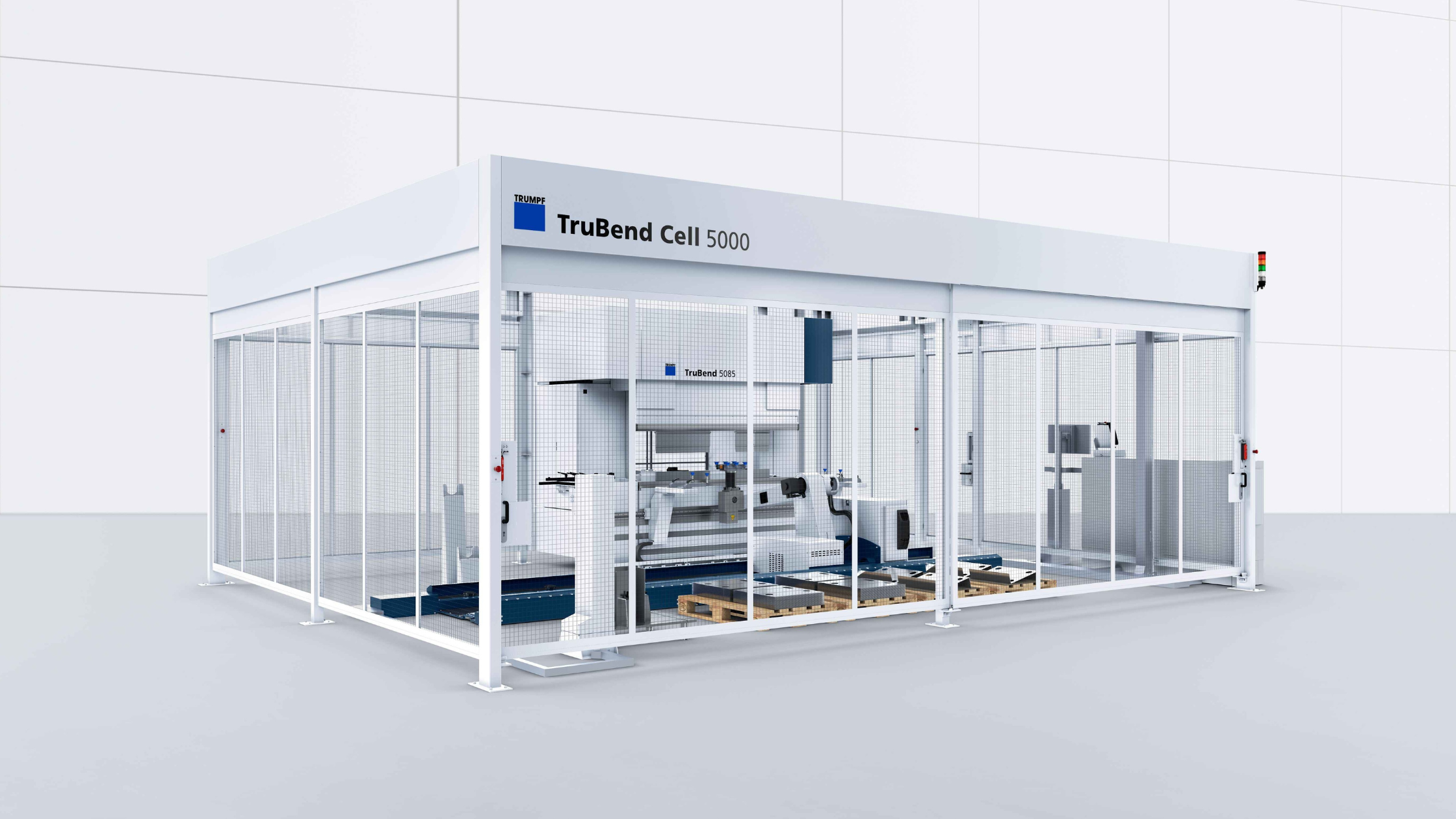 The console replaces grippers independently and can process orders automatically without manual intervention.