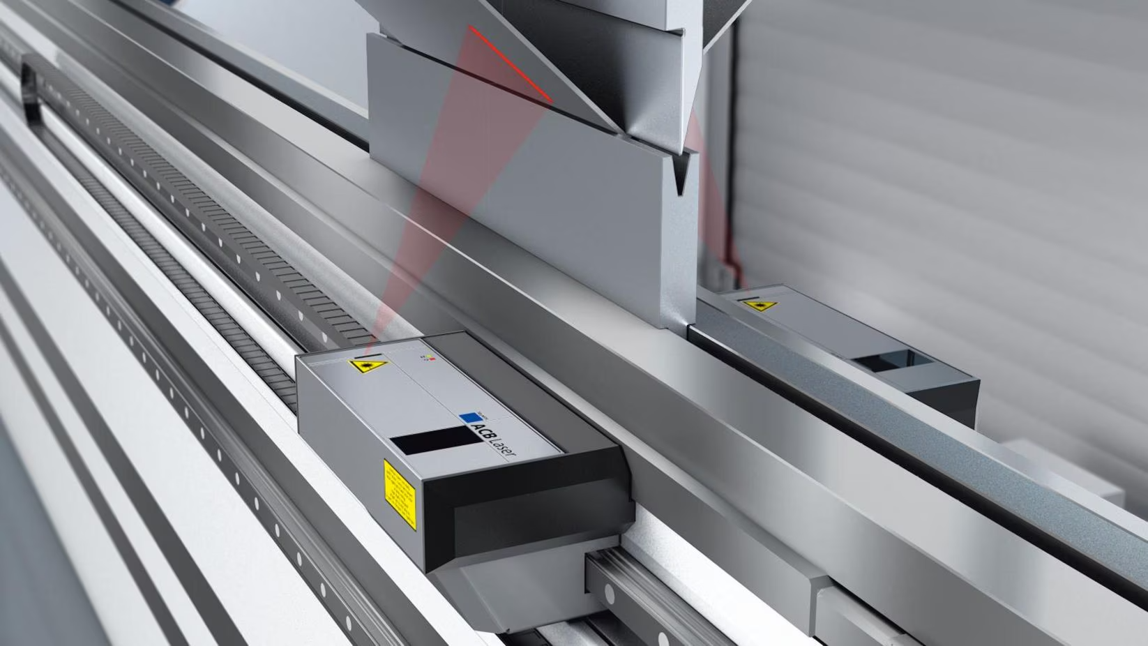 The manual ACB Laser angle measuring system is a non-contact, optical system for angle measurement.