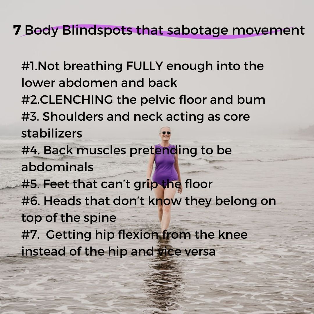 Sometimes exercises that help you unlearn certain habits are necessary. They wipe the slate clean so we can improve how we move.

Most of what I teach in my classes is about addressing movement blindspots.

Where we don't know what we don't know. Whe