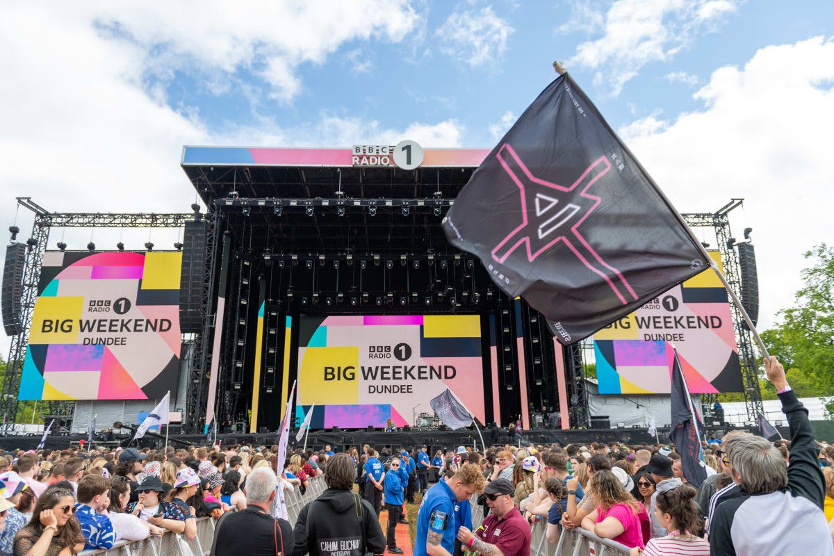 BBC Radio 1's Big Weekend - Control Room Management, Staffing & Software