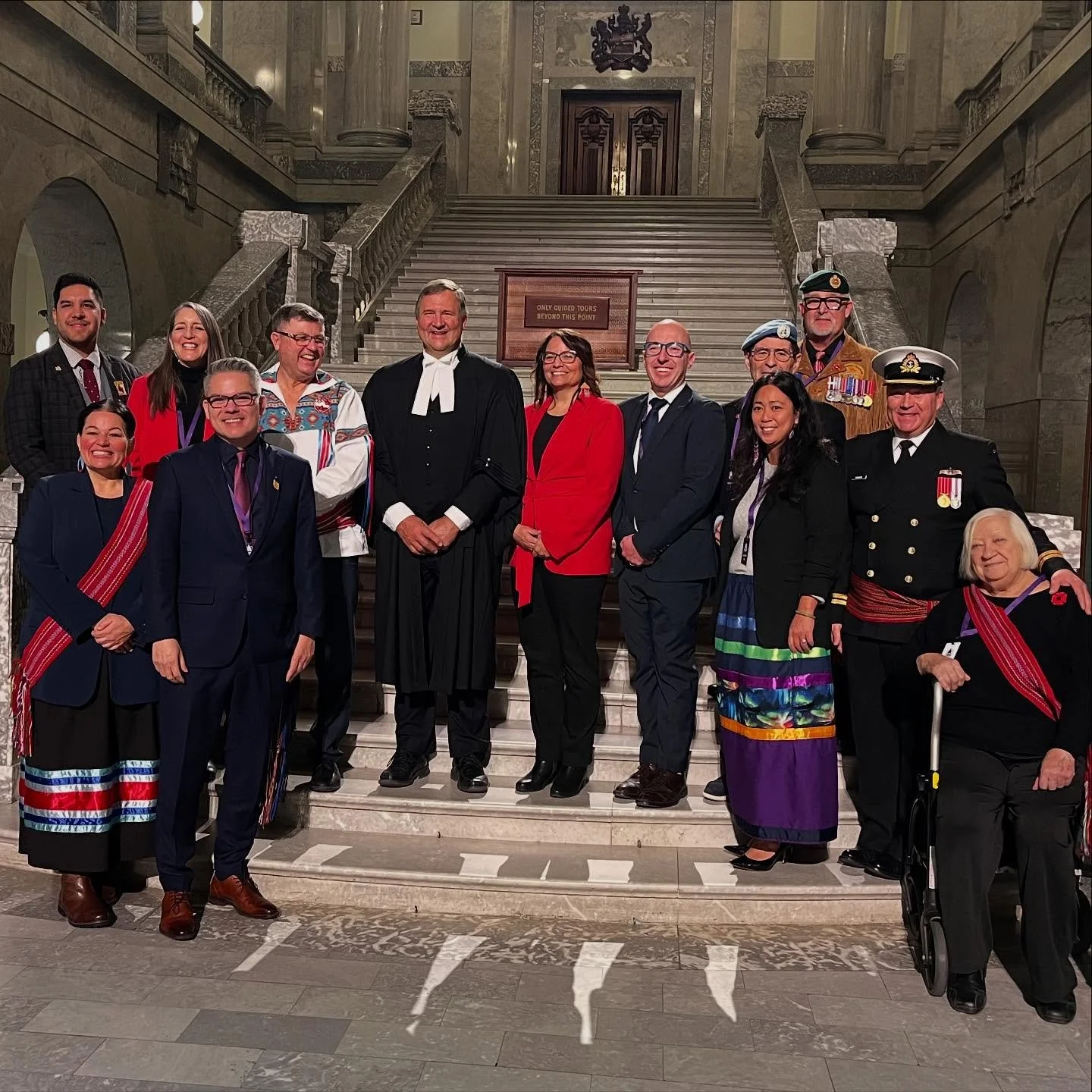 Had the honour of commemorating Louis Riel Day at the Alberta Legislature with the Otipemisiwak M&eacute;tis Government of the M&eacute;tis Nation of Alberta. 

On Nov. 16, we recognize the brave sacrifice made by Louis Riel in his struggle to achiev