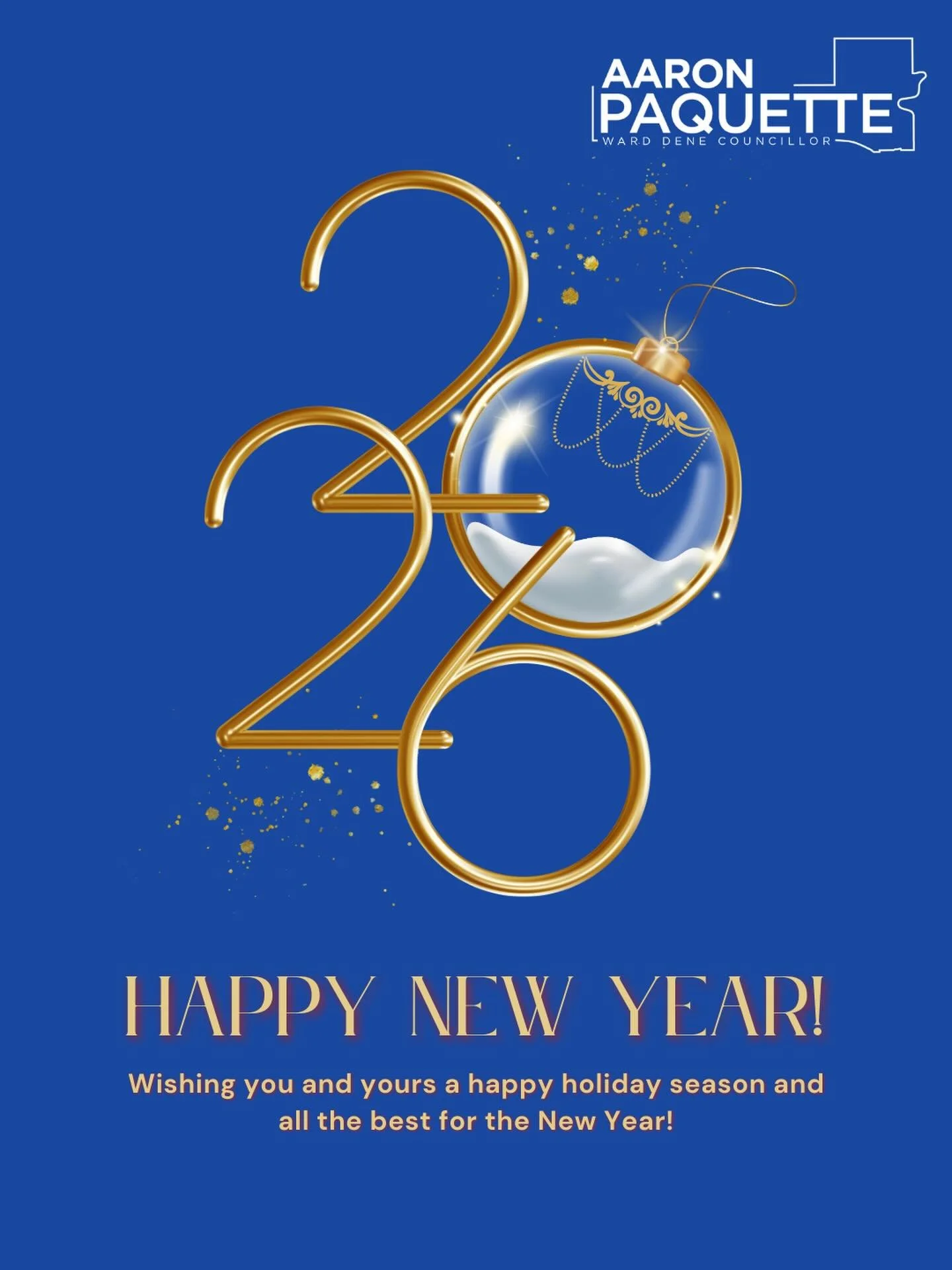 Happy New Year! May this new year bring blessings, prosperity and good fortune to you and yours. Wishing everyone a wonderful year ahead.