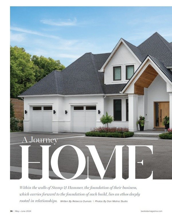 We are so honored to have this beautiful home featured in the May/June Addition of the @bestsidemag and a big thank you to our client for trusting us with their dream and being apart of their journey. 
Swipe to see the full article and to read about 