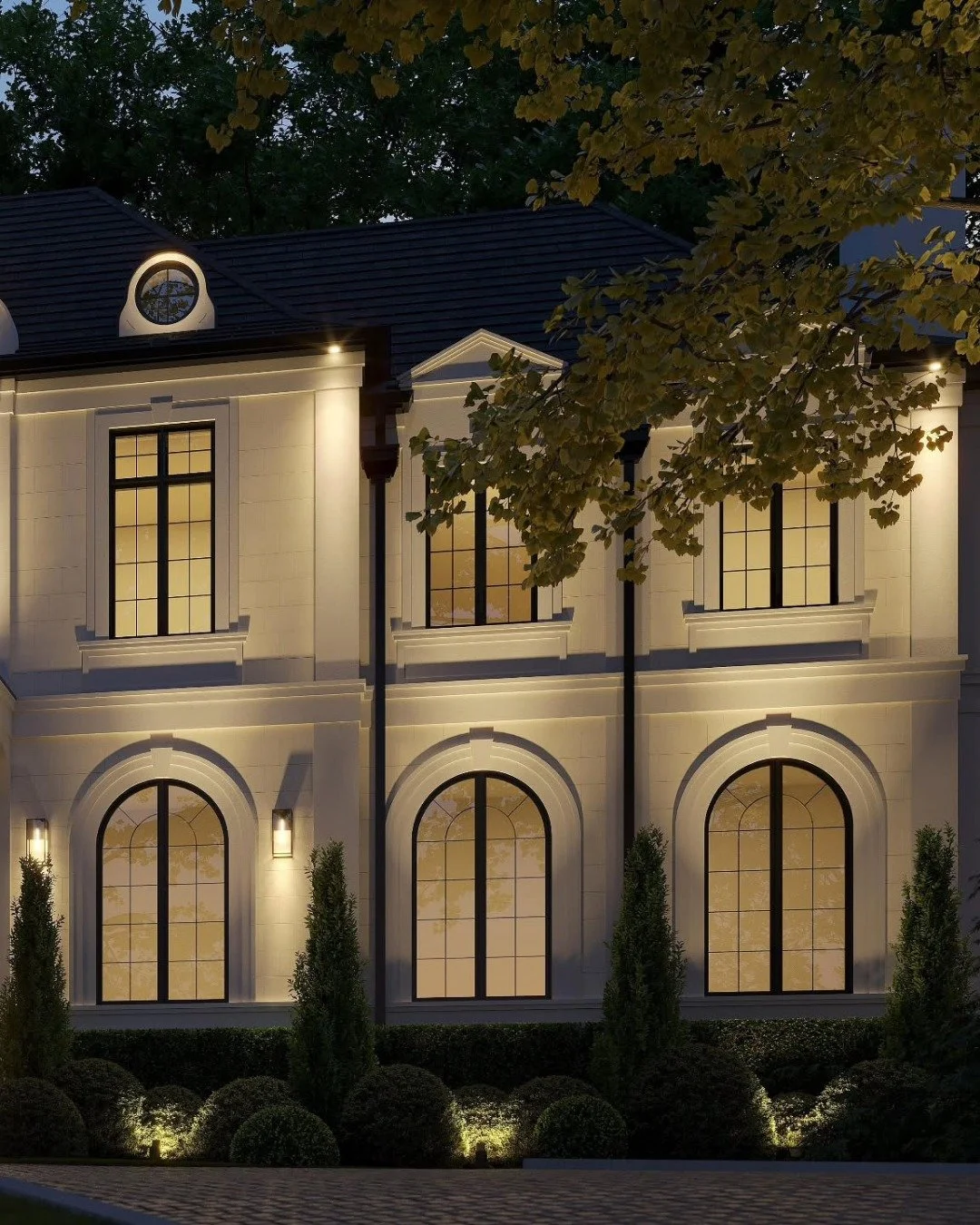 Timeless architecture meets modern elegance. This residence is designed to make a statement&mdash;graceful lines, grand proportions, and lighting that brings its beauty to life even after the sun sets.

Every detail reflects sophistication and intent