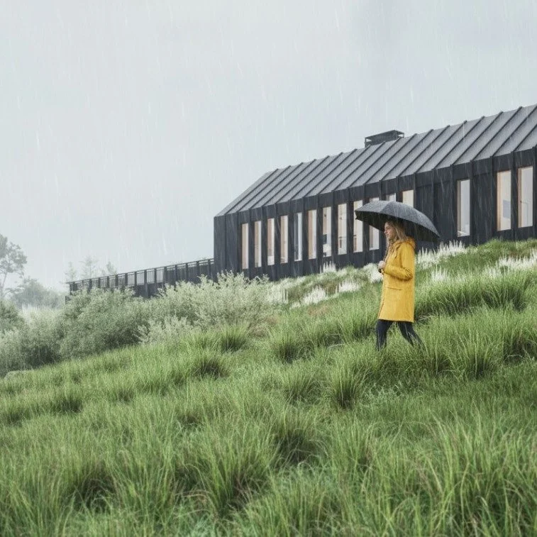 You know you’ve created a great design when it looks just as beautiful in the rain — 
🌧️
Architecture: @stampandhammer
_________________________
#architecture #moderndesign #customhome #architecturelovers #modernarchitecture #contempora