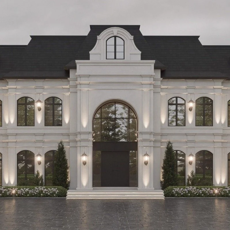 So excited to finally share this new custom home we&rsquo;ve designed for our client 🤍
Sleek, elegant, and thoughtfully detailed, this home is all about refined simplicity and timeless design.
 
We can&rsquo;t wait to see this one come to life.

#Cu