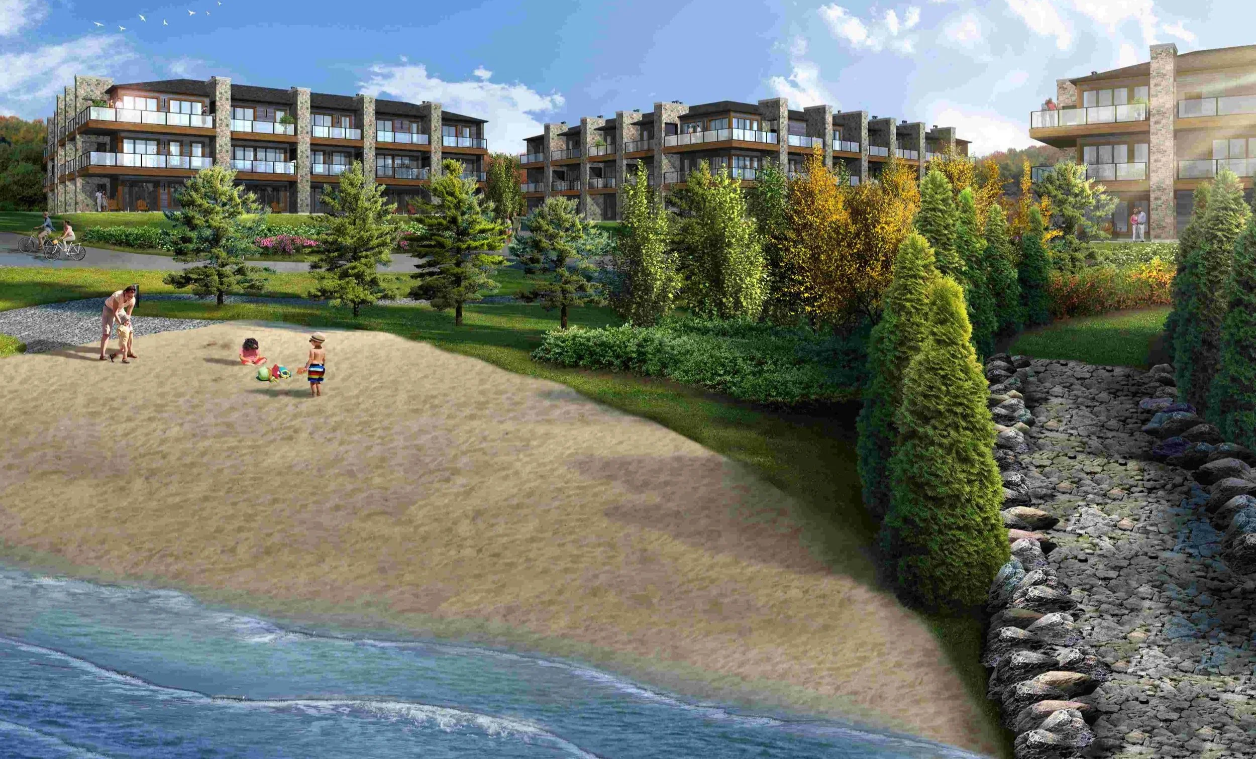 Cresent Bay, Huntsville, Condo, Lakeview, Beach, Toronto, Architect