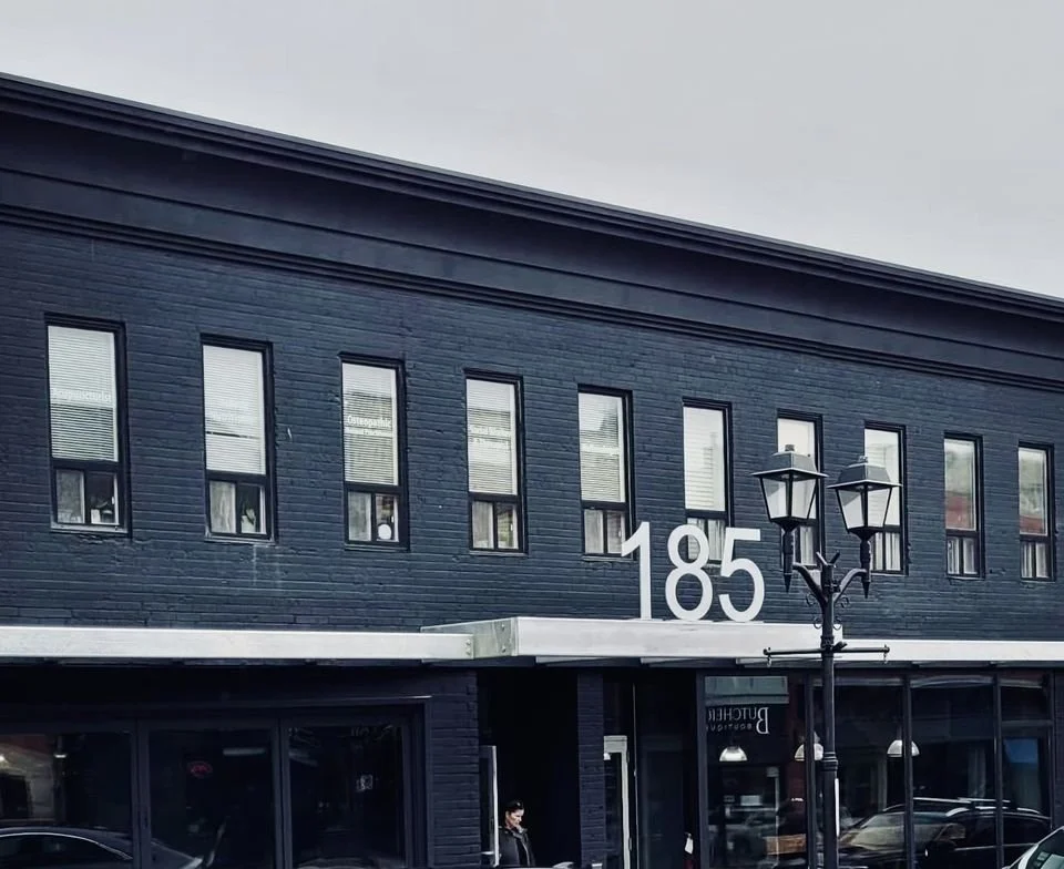 185 main Street, Newmarket, Front Elevation,  Metropolis, Goodman Food, Peter McKinnon- Designed by Stamp and Hammer