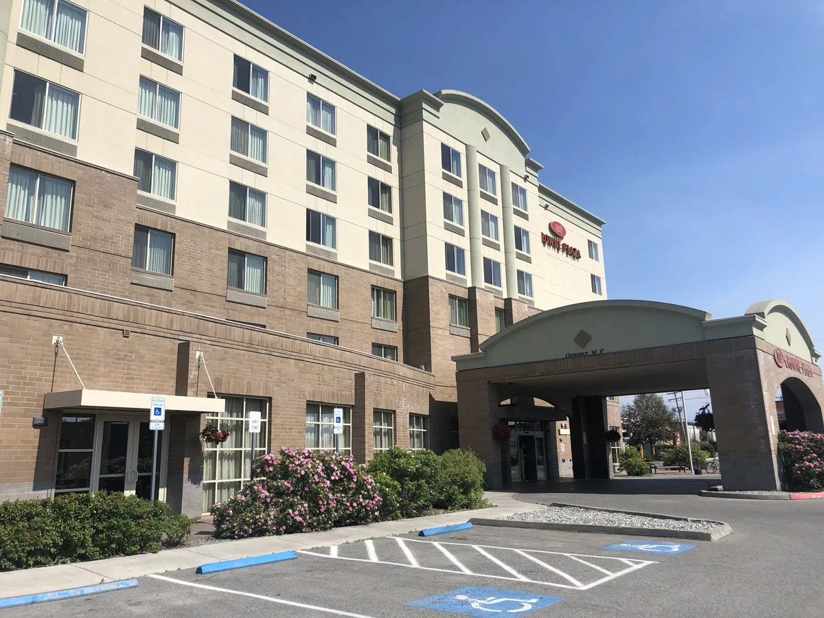 Crown Plaza - new flashing