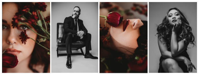 artists in a studio in Dover New Hampshire