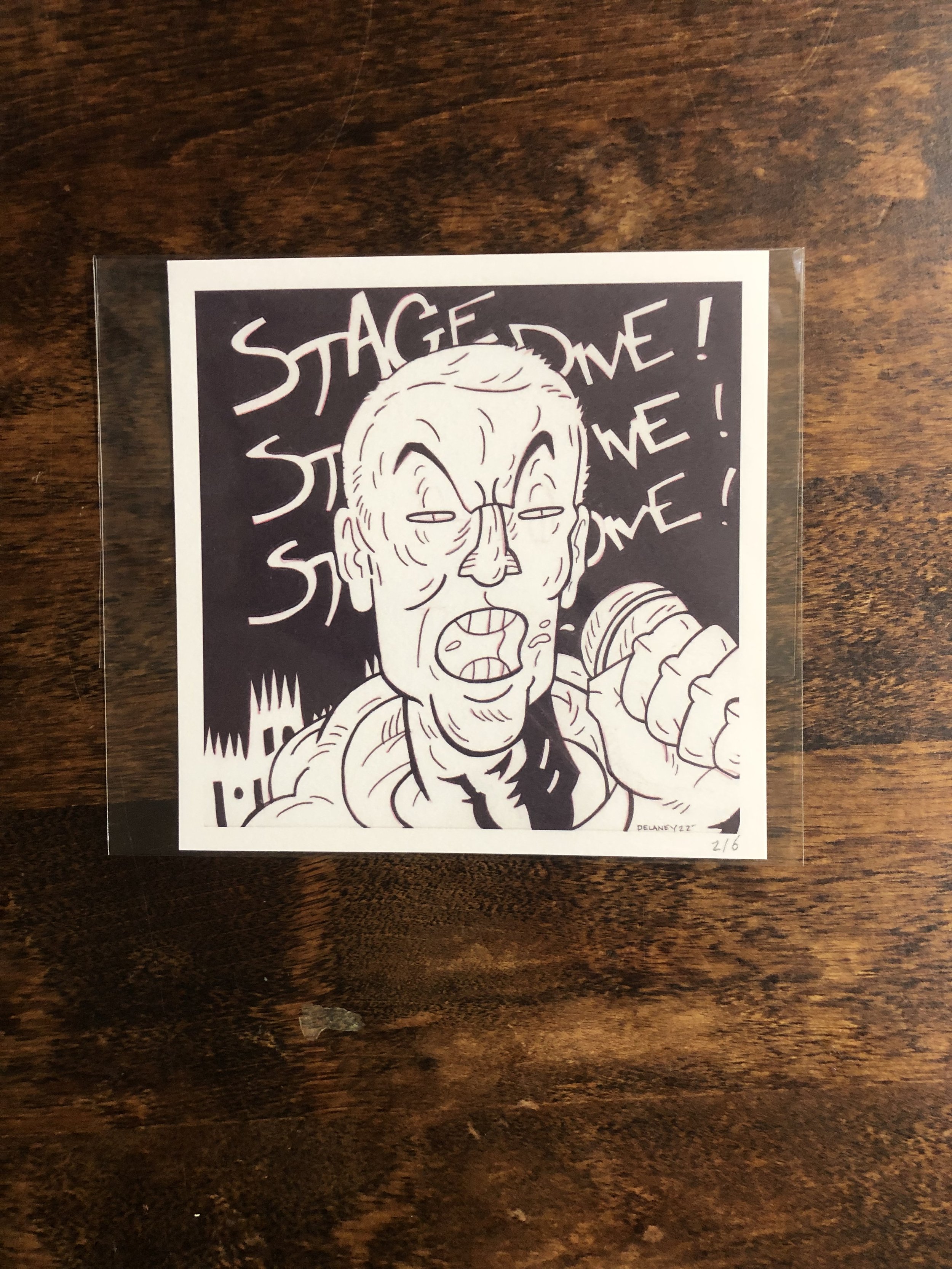 "Scott Vogel" - Face of Hardcore Print