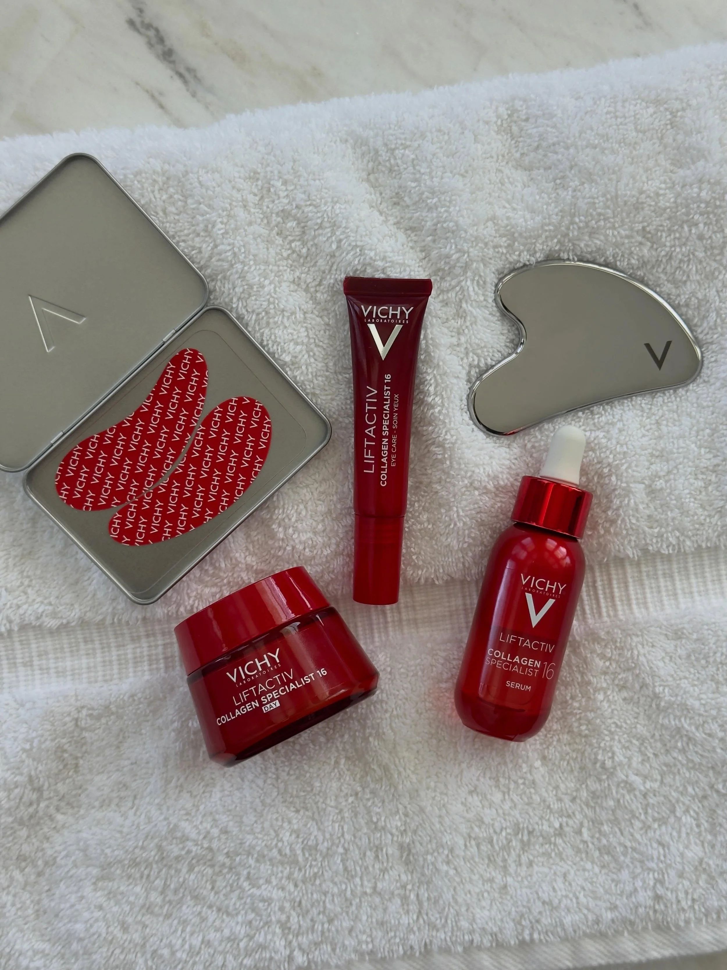 a little Sunday reset&hearts;️ @vichyusa

As a 33 year old girly, I&rsquo;ve really been prioritizing skincare that keeps my skin healthy, hydrated, and glowing, which is why I&rsquo;m so excited about the Liftactiv line from @vichyusa. It&rsquo;s fo