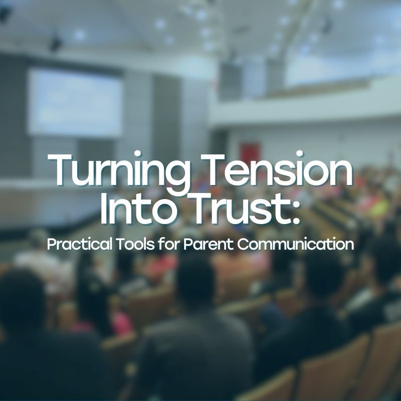 Turning Tension into Trust
