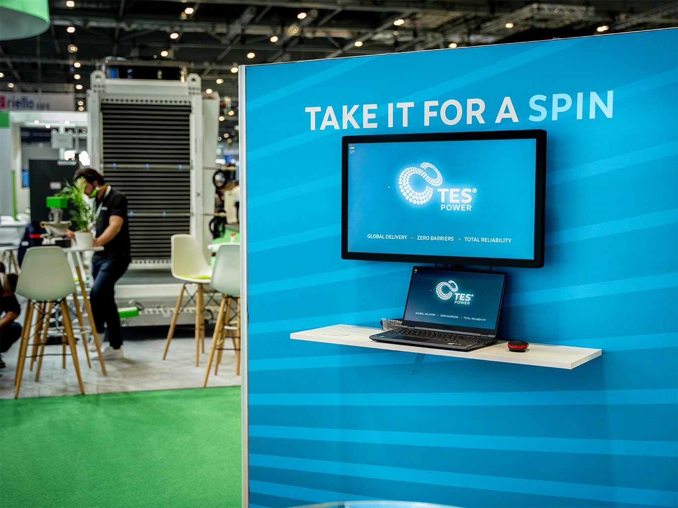 Hire TV screens for exhibitions