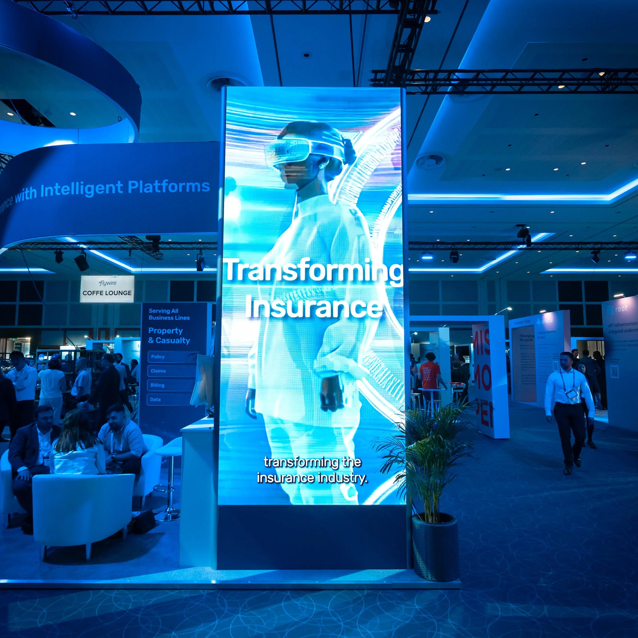 Ambien®360 - Sapiens Exhibition Stand - Insurtech Insights at the O2 Intercontinental 2026