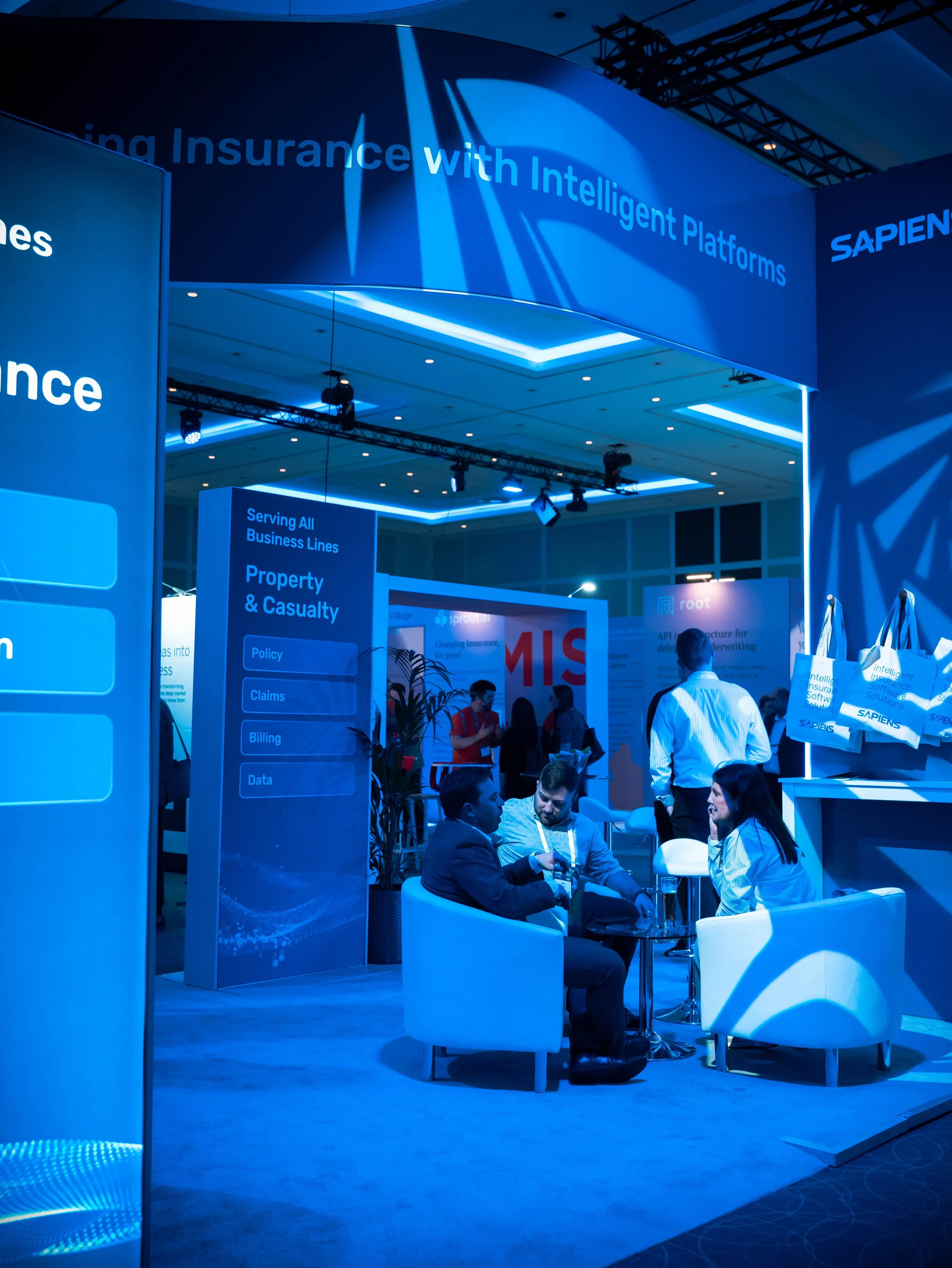 Ambien®360 - Sapiens Exhibition Stand - Insurtech Insights at the O2 Intercontinental 2026