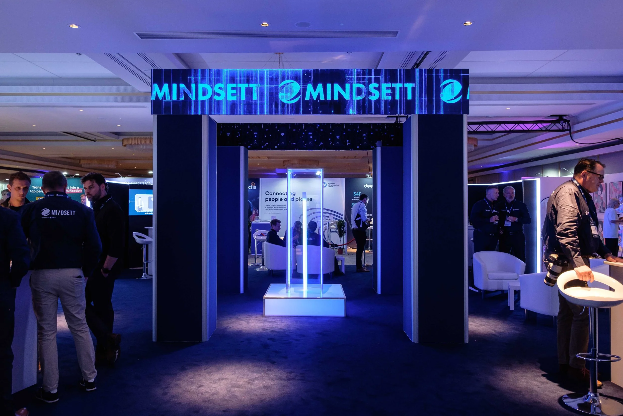 Mindset Exhibition Stand - Proptech at O2 Intercontinental - Ambien®360