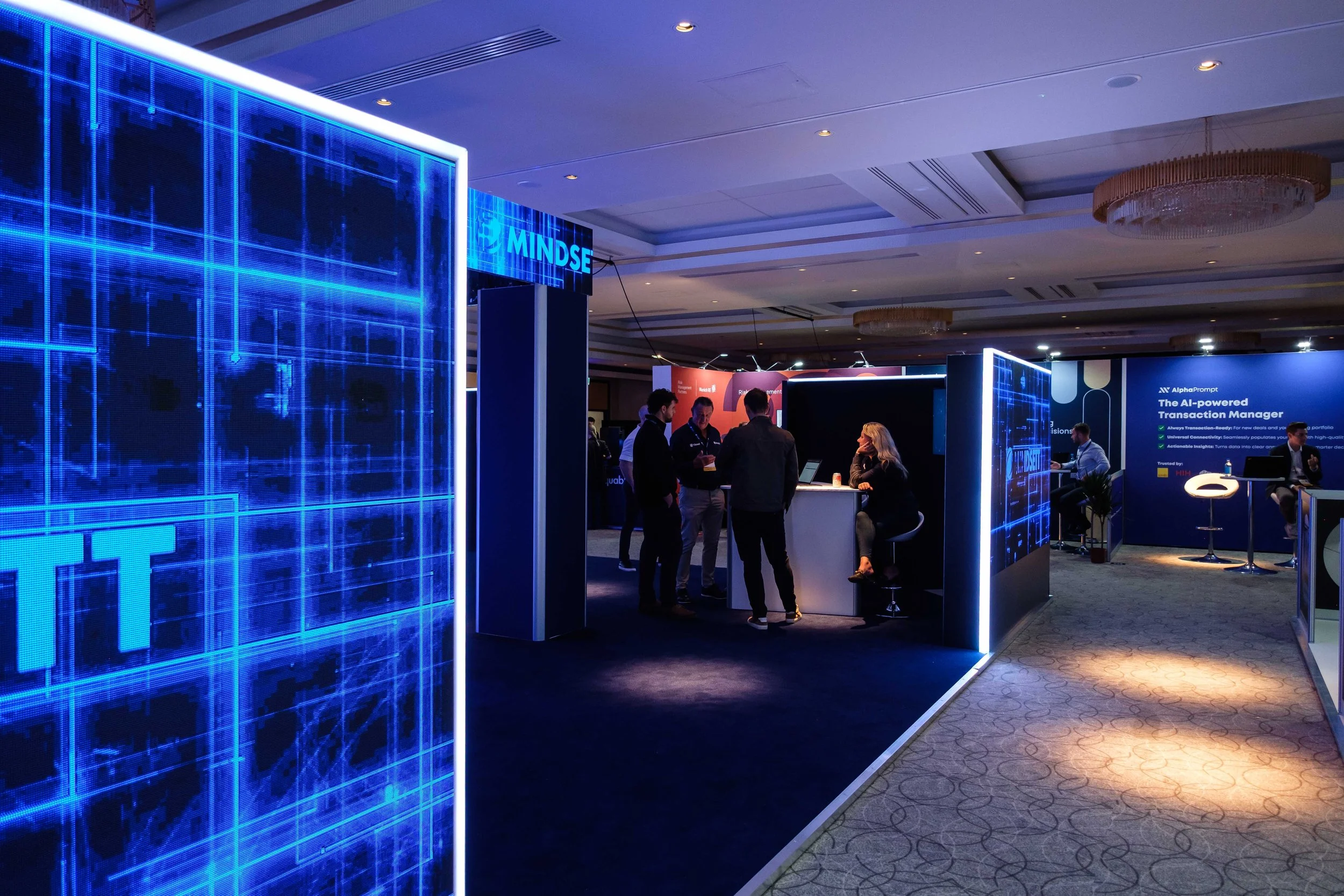 Mindset Exhibition Stand - Proptech at O2 Intercontinental - Ambien®360