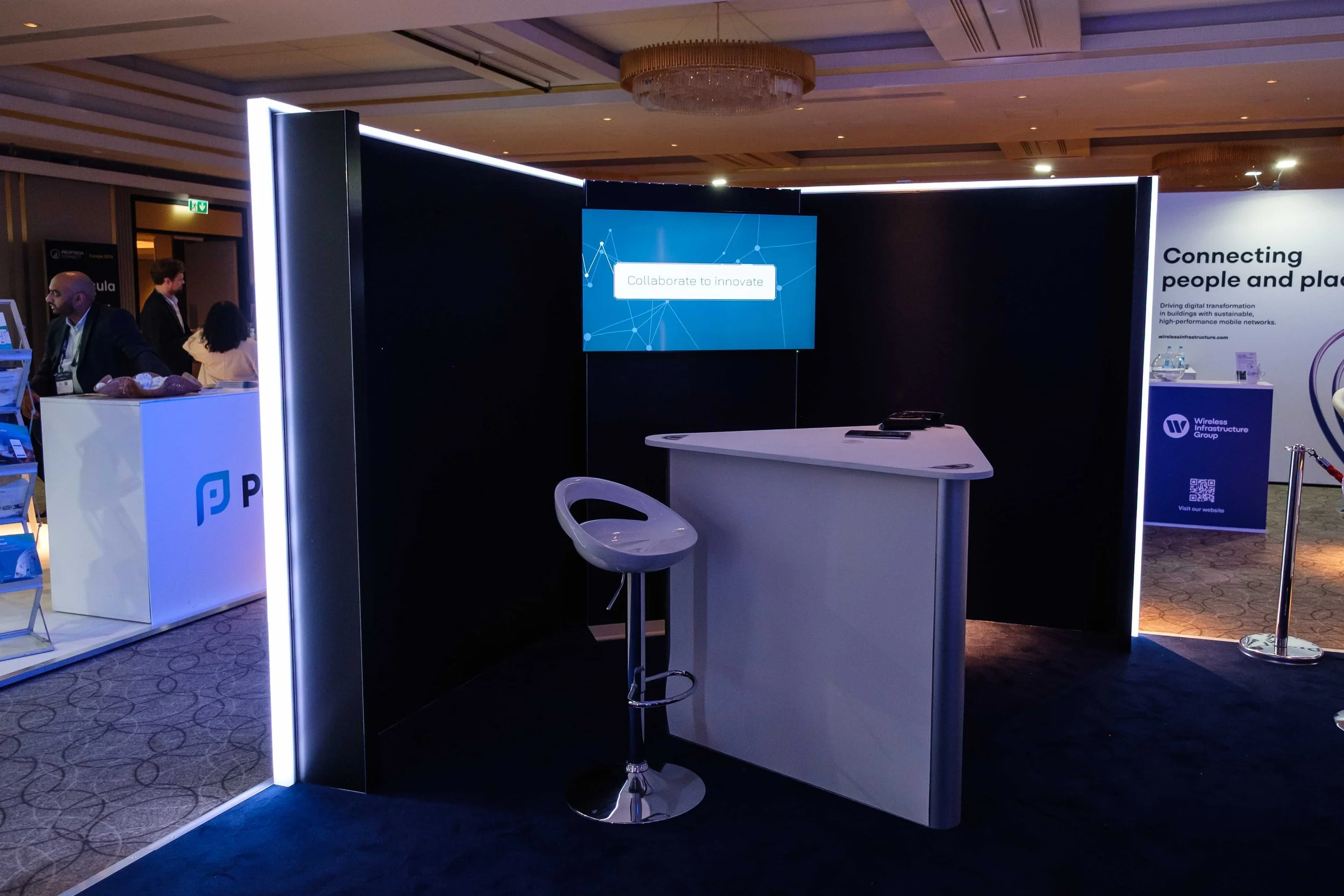 Mindset Exhibition Stand - Proptech at O2 Intercontinental - Ambien®360