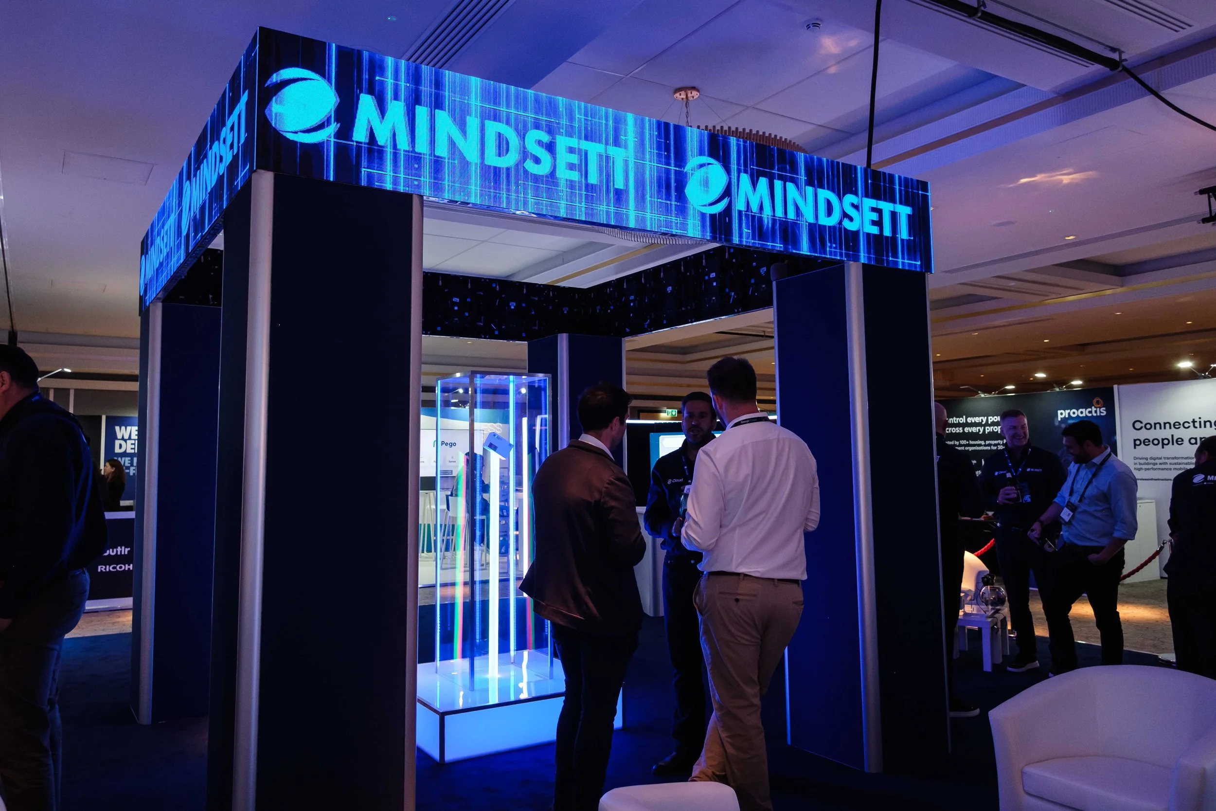Mindset Exhibition Stand - Proptech at O2 Intercontinental - Ambien®360