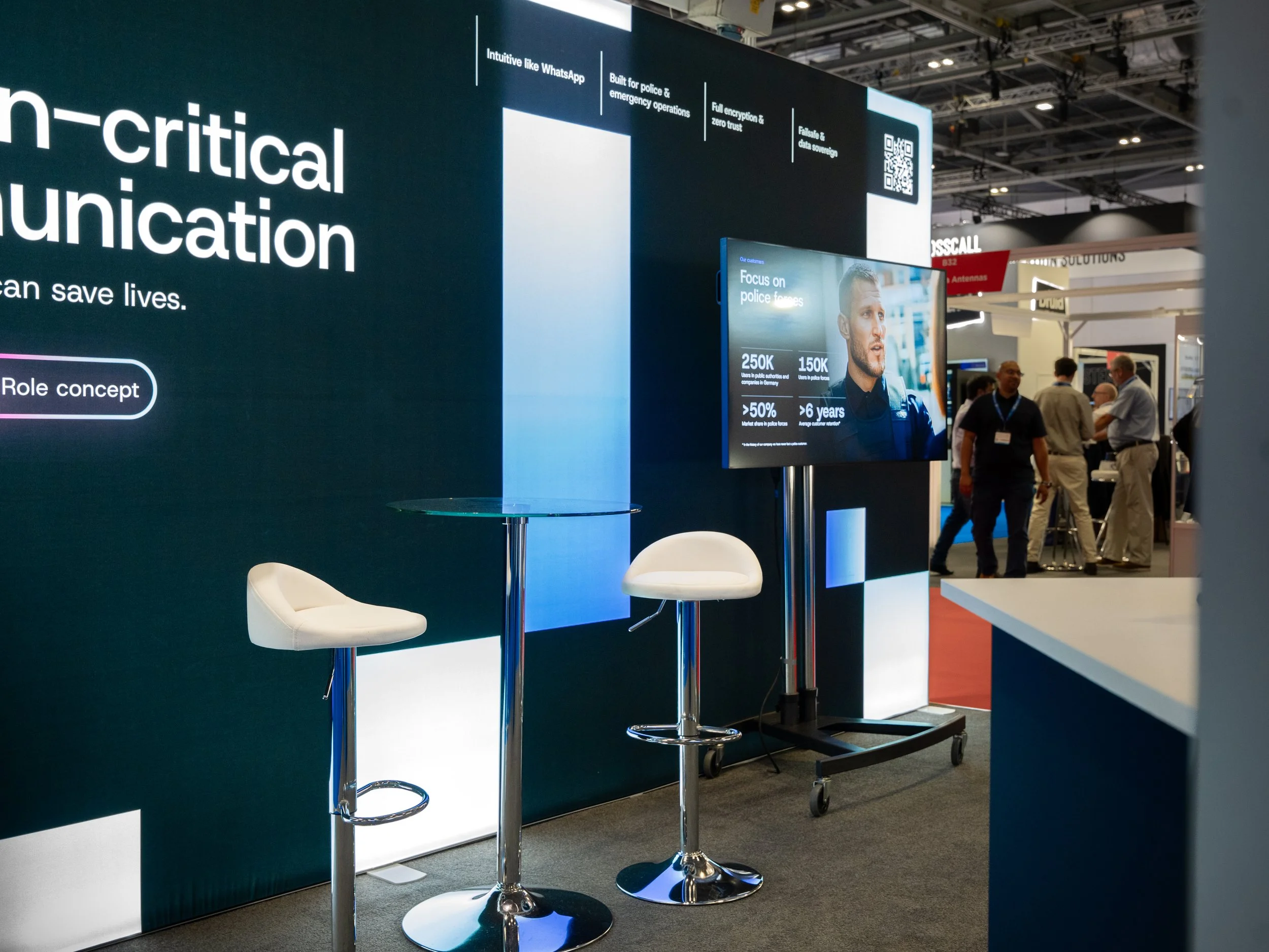 Teamwire Ambien®360 Exhibition Stand