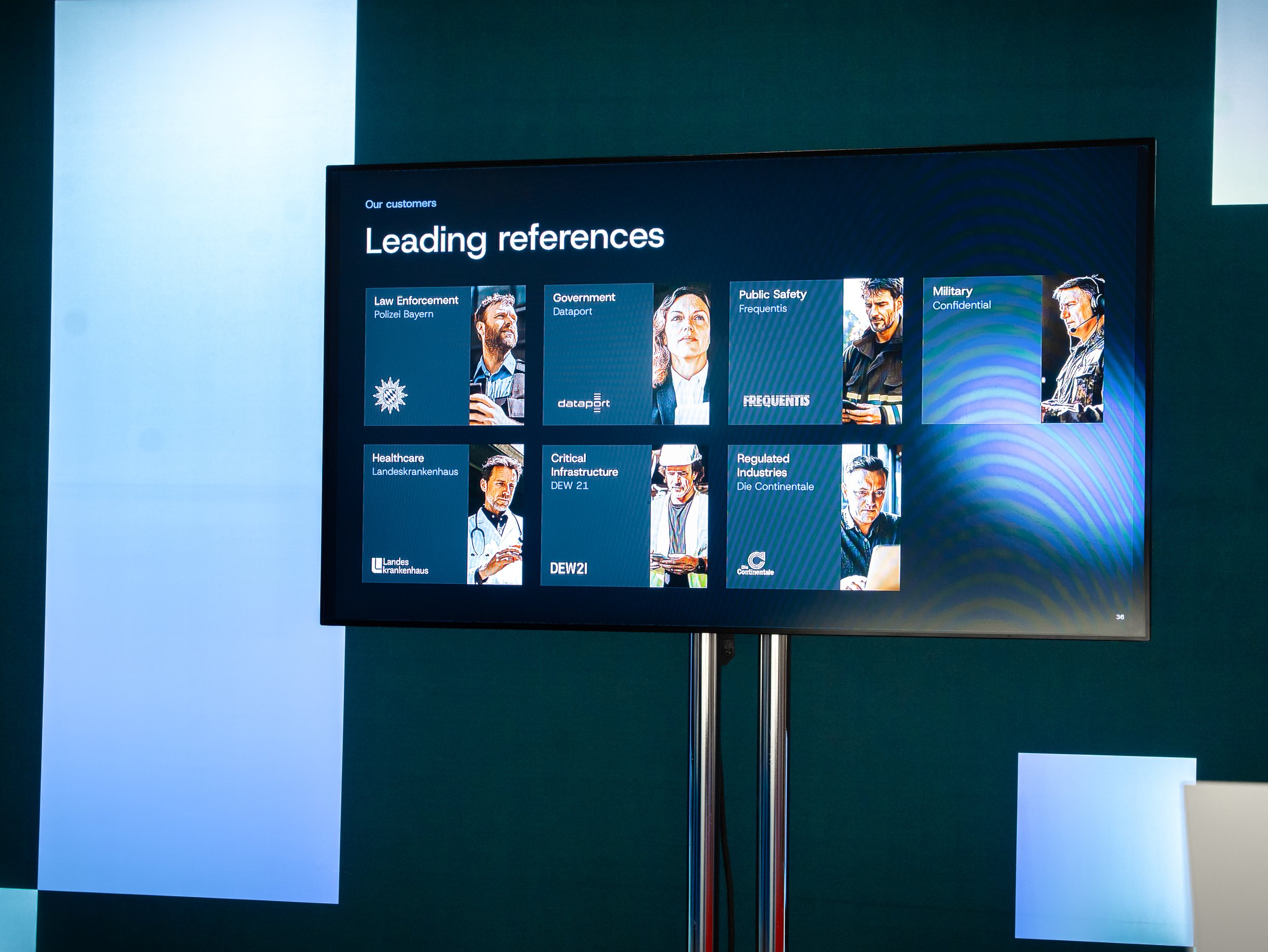 Teamwire Ambien®360 Exhibition Stand