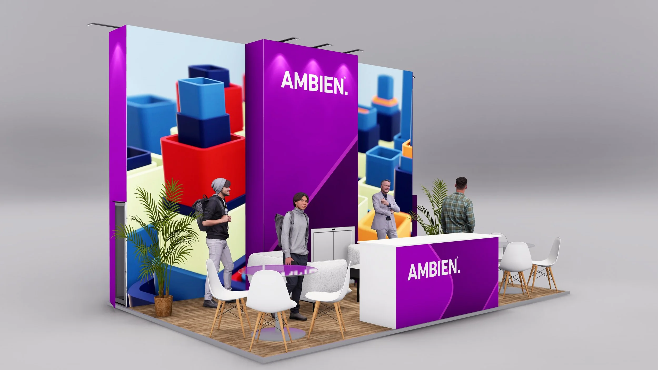 Pro Peninsula Exhibition Stand - 6m x 4m