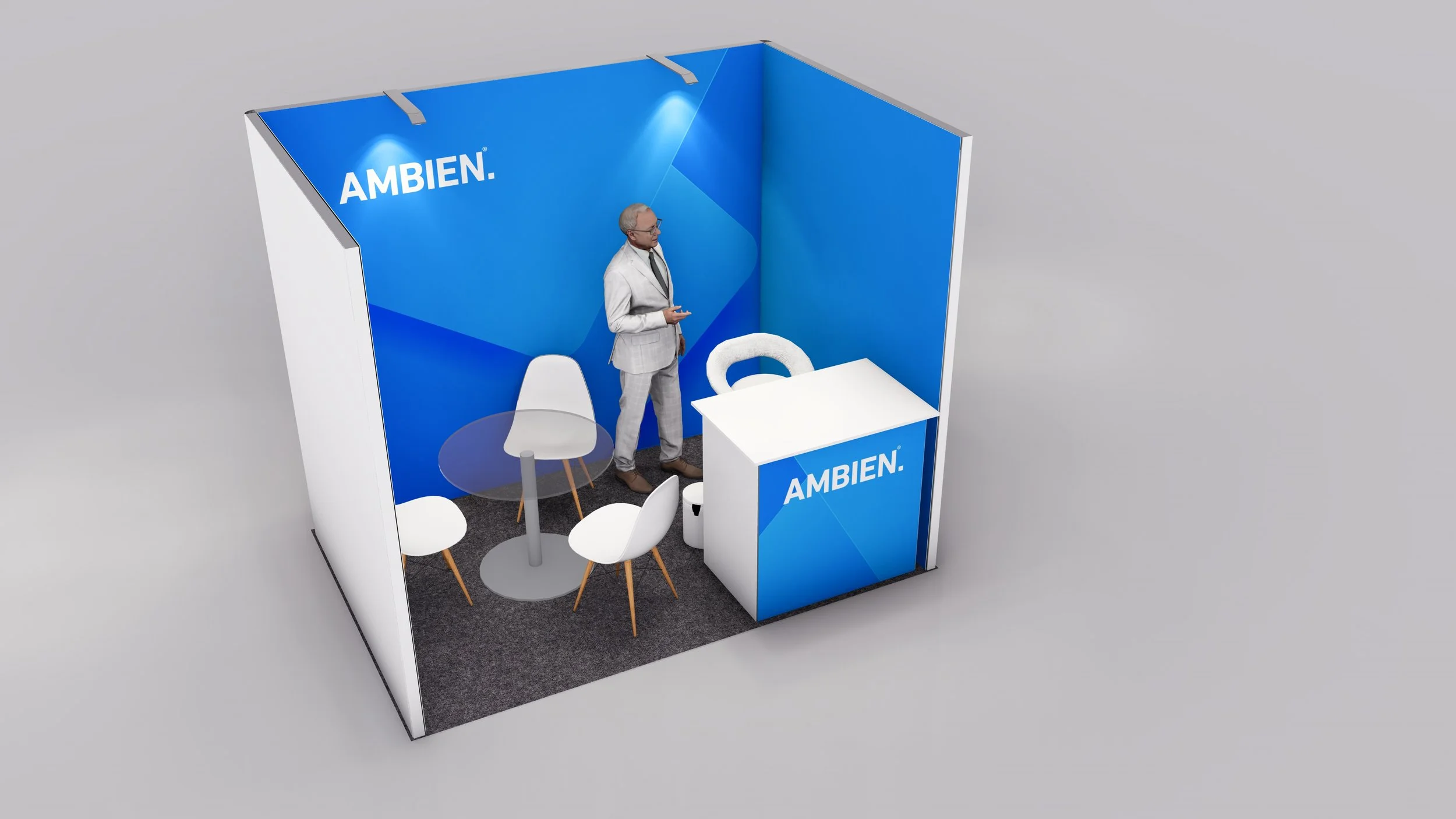 Row Core Exhibition Stand - 3m x 2m