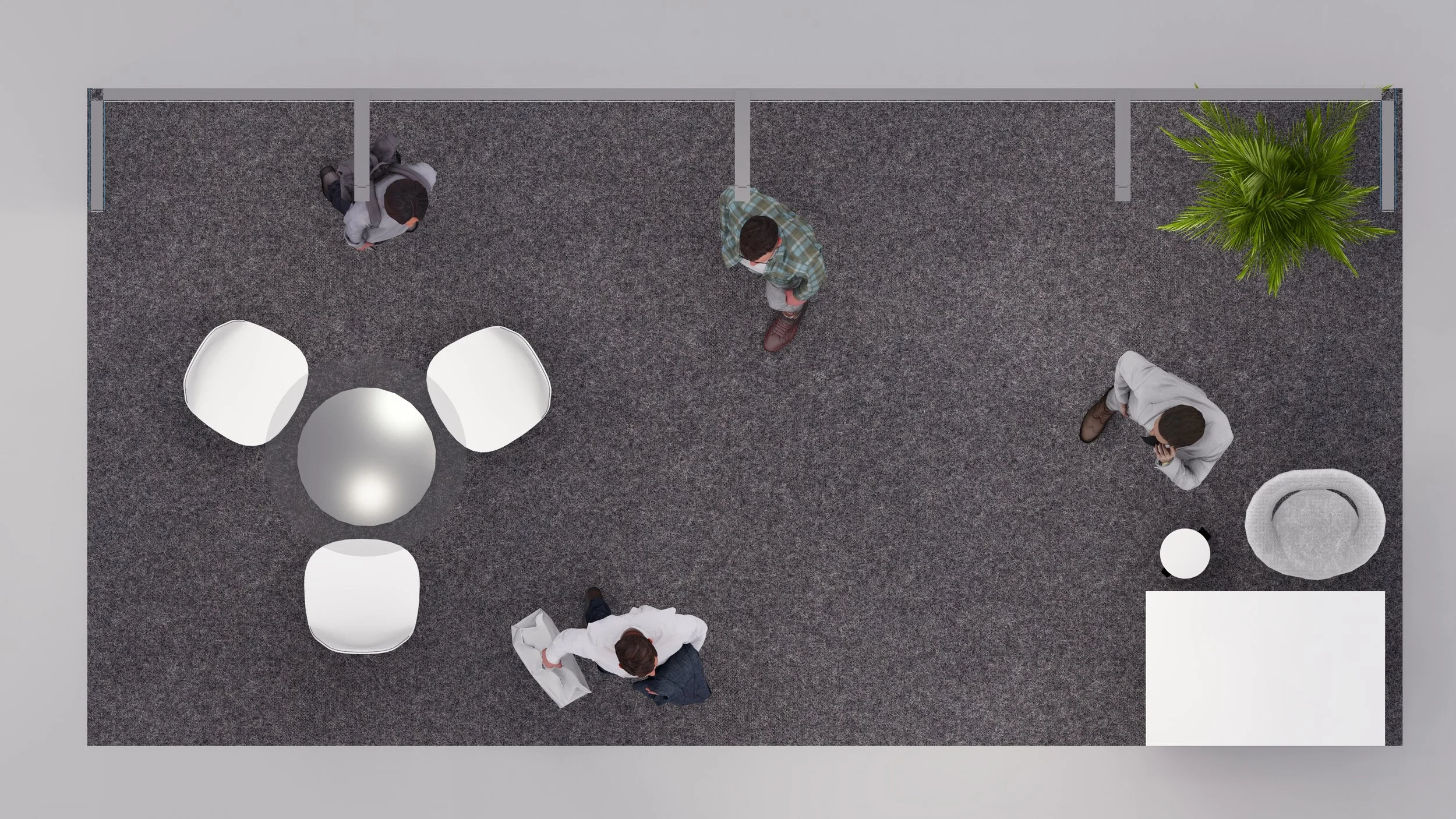 Peninsula Core Exhibition Stand - 6m x 3m — AMBIEN360 EXHIBITION STANDS