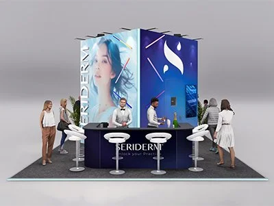 3D Render and Design Ideas for Exhibition Booths