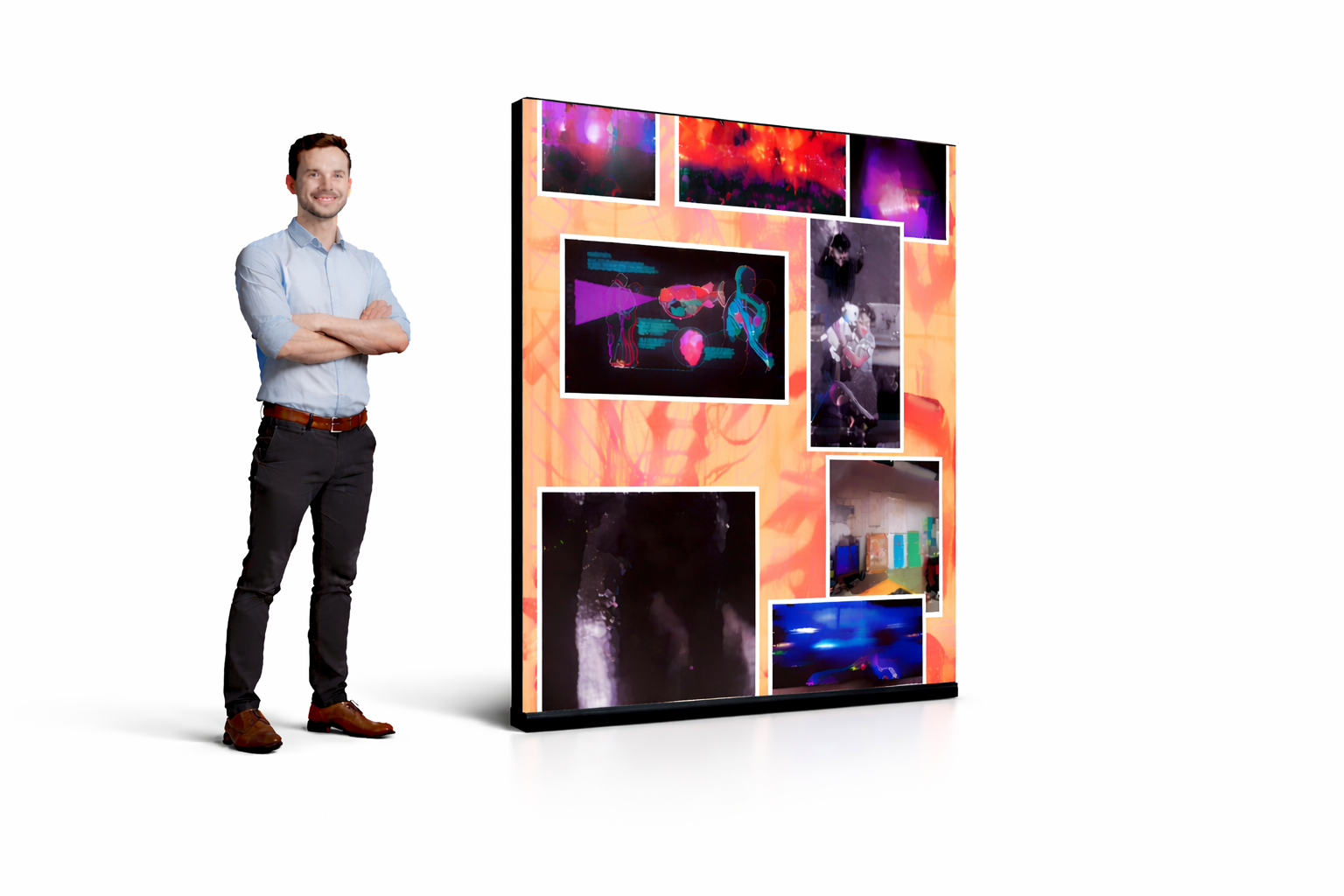 1.8m x 2m LED Video Wall Screen – P1.8